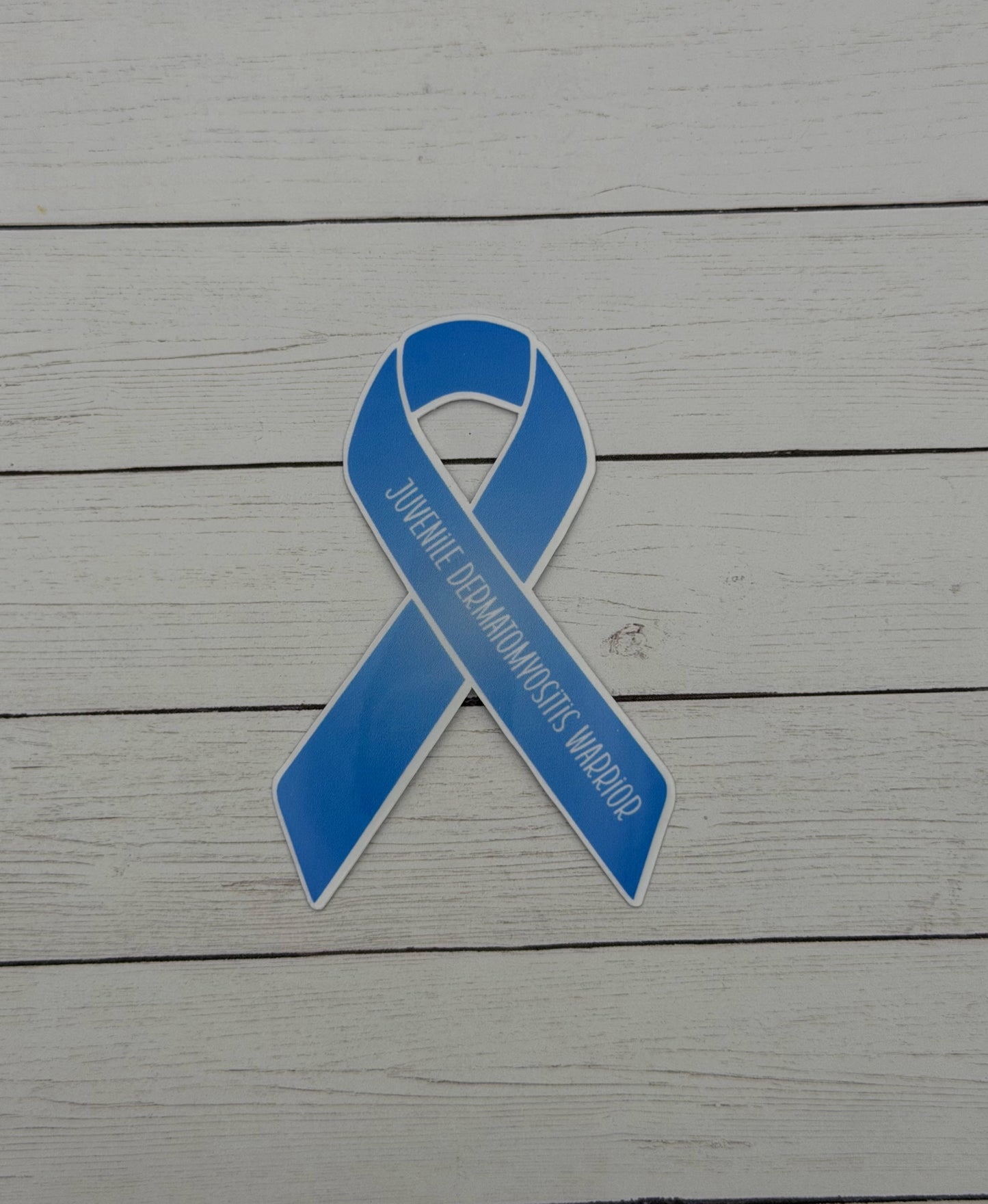 Juvenile Dermatomyositis Warrior Ribbon Sticker or Magnet