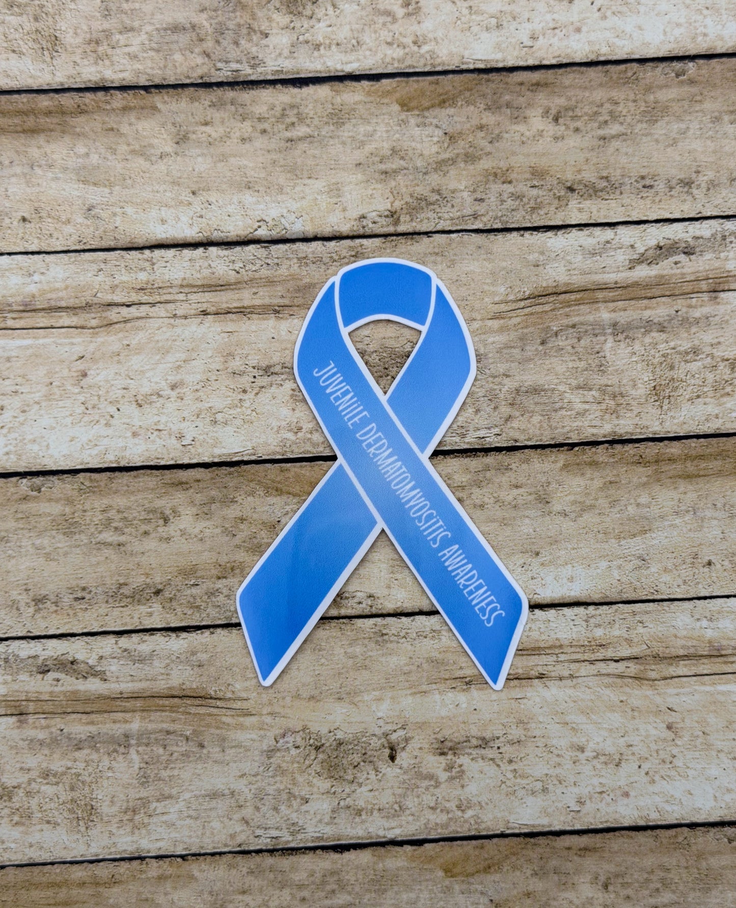 Juvenile Dermatomyositis Awareness Ribbon Sticker or Magnet