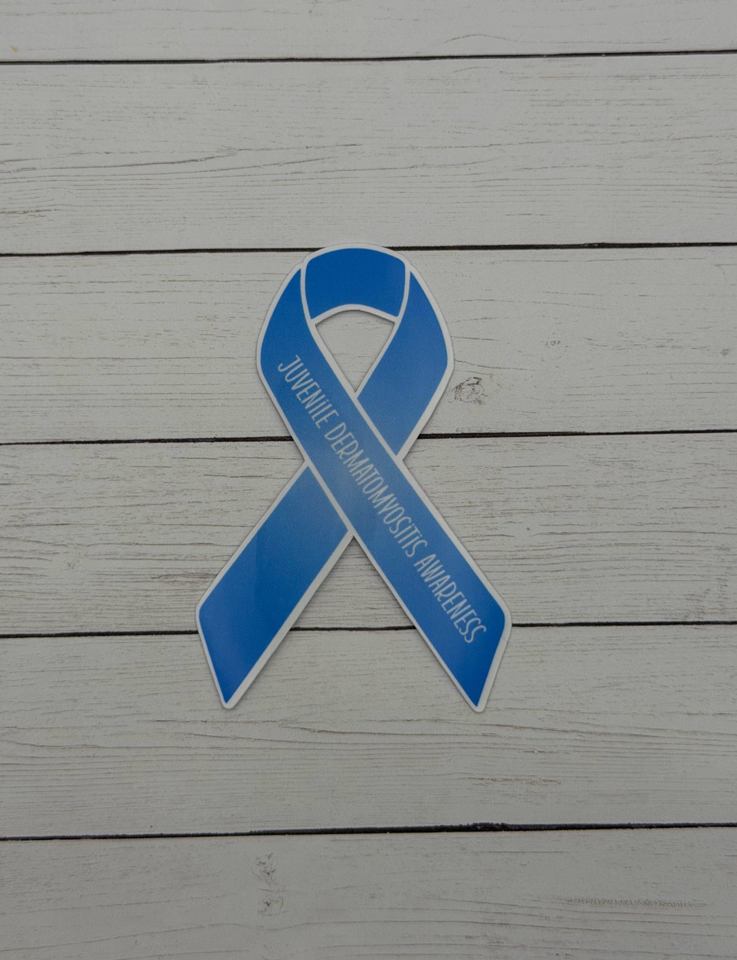 Juvenile Dermatomyositis Awareness Ribbon Sticker or Magnet