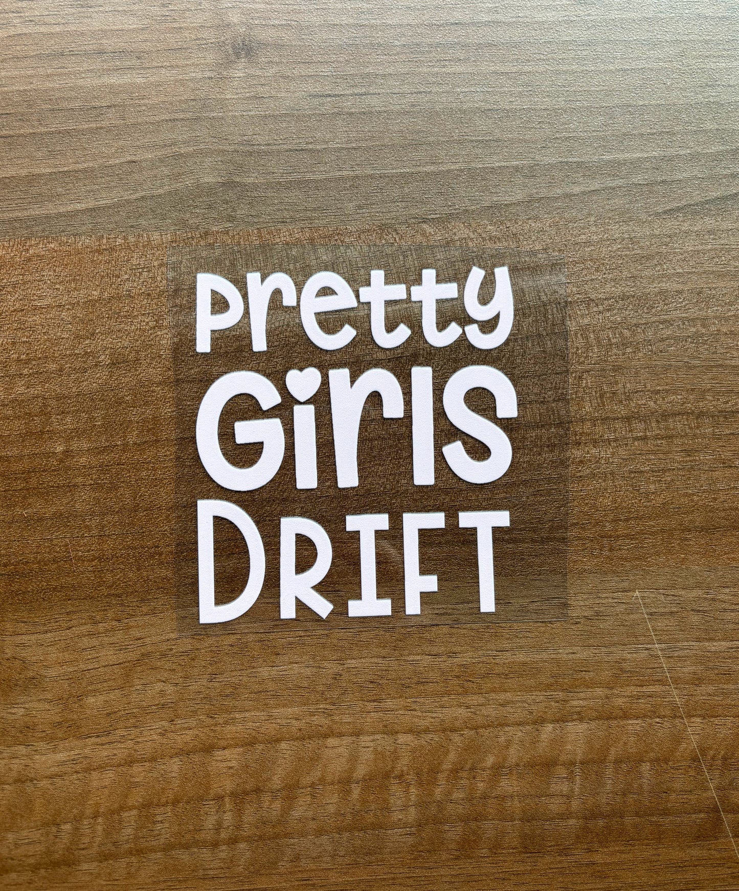 Pretty Girls Drift Car Decal