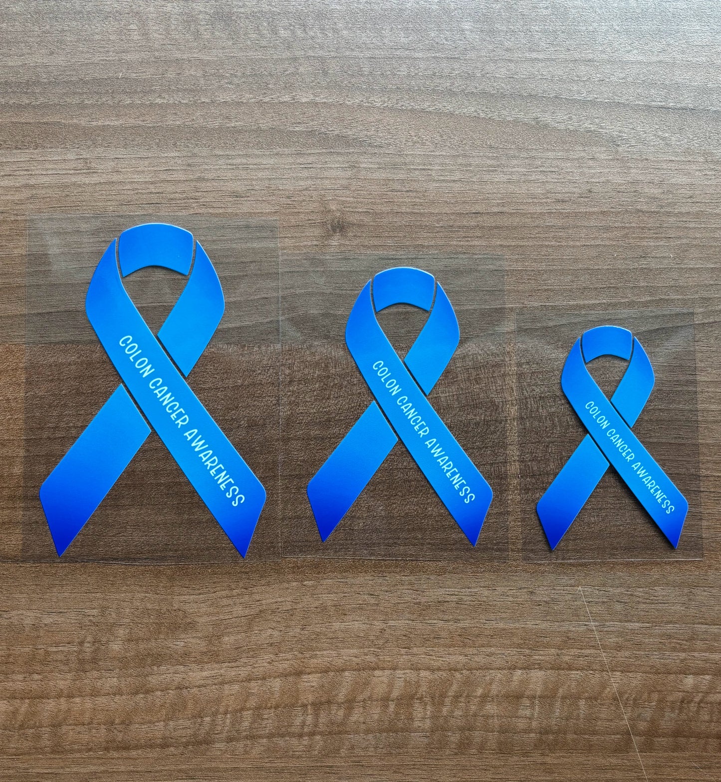 Colon Cancer Awareness Ribbon Car Decal