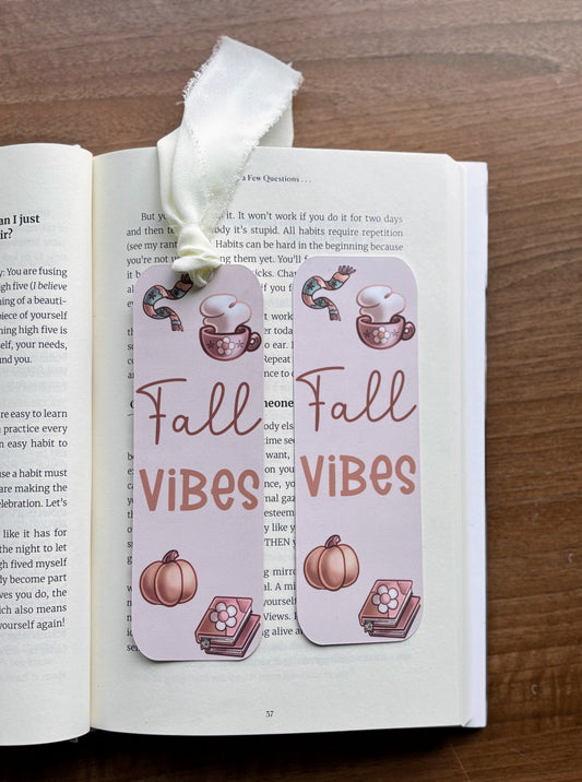 Fall Vibes Bookmark
