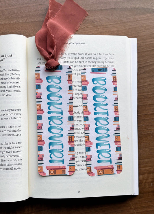 Booktrovert Bookmark