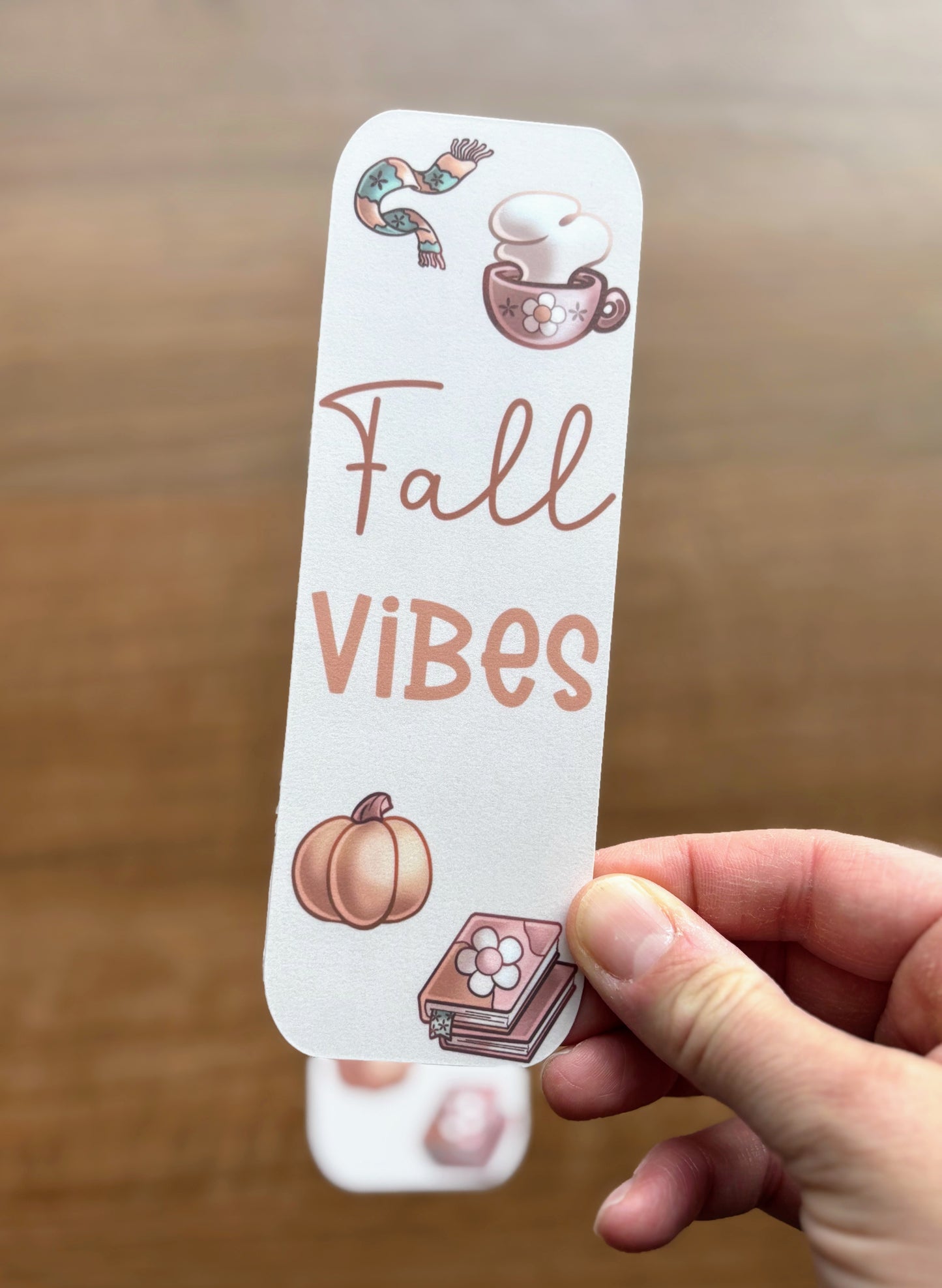 Fall Vibes Bookmark