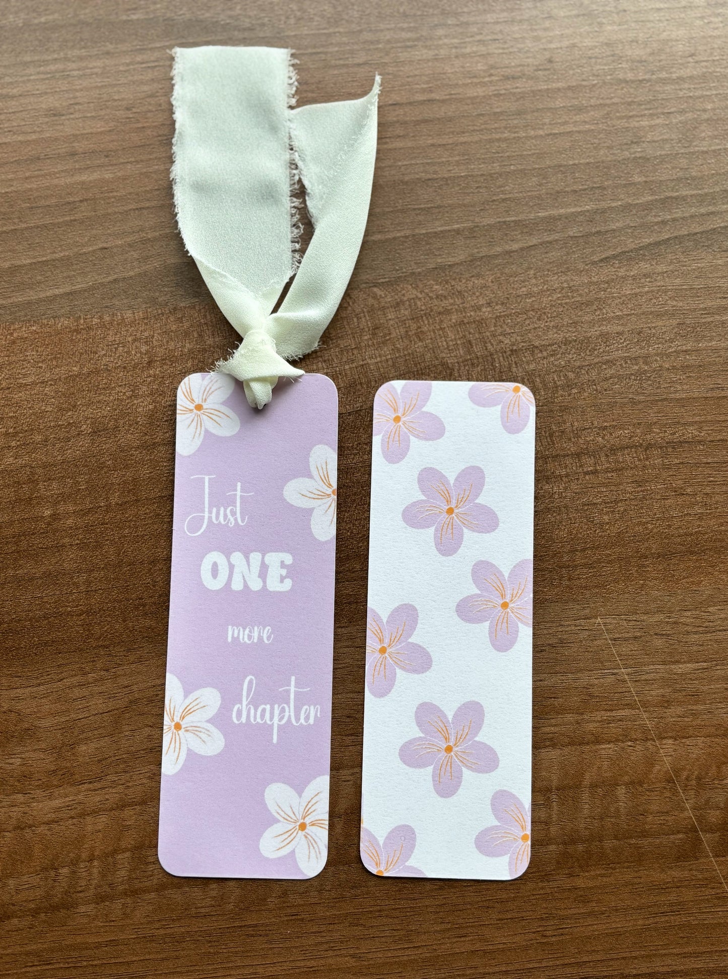 Just One More Chapter Bookmark