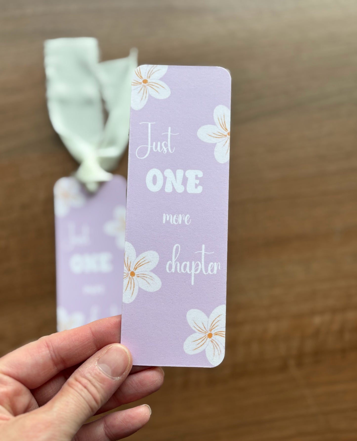 Just One More Chapter Bookmark