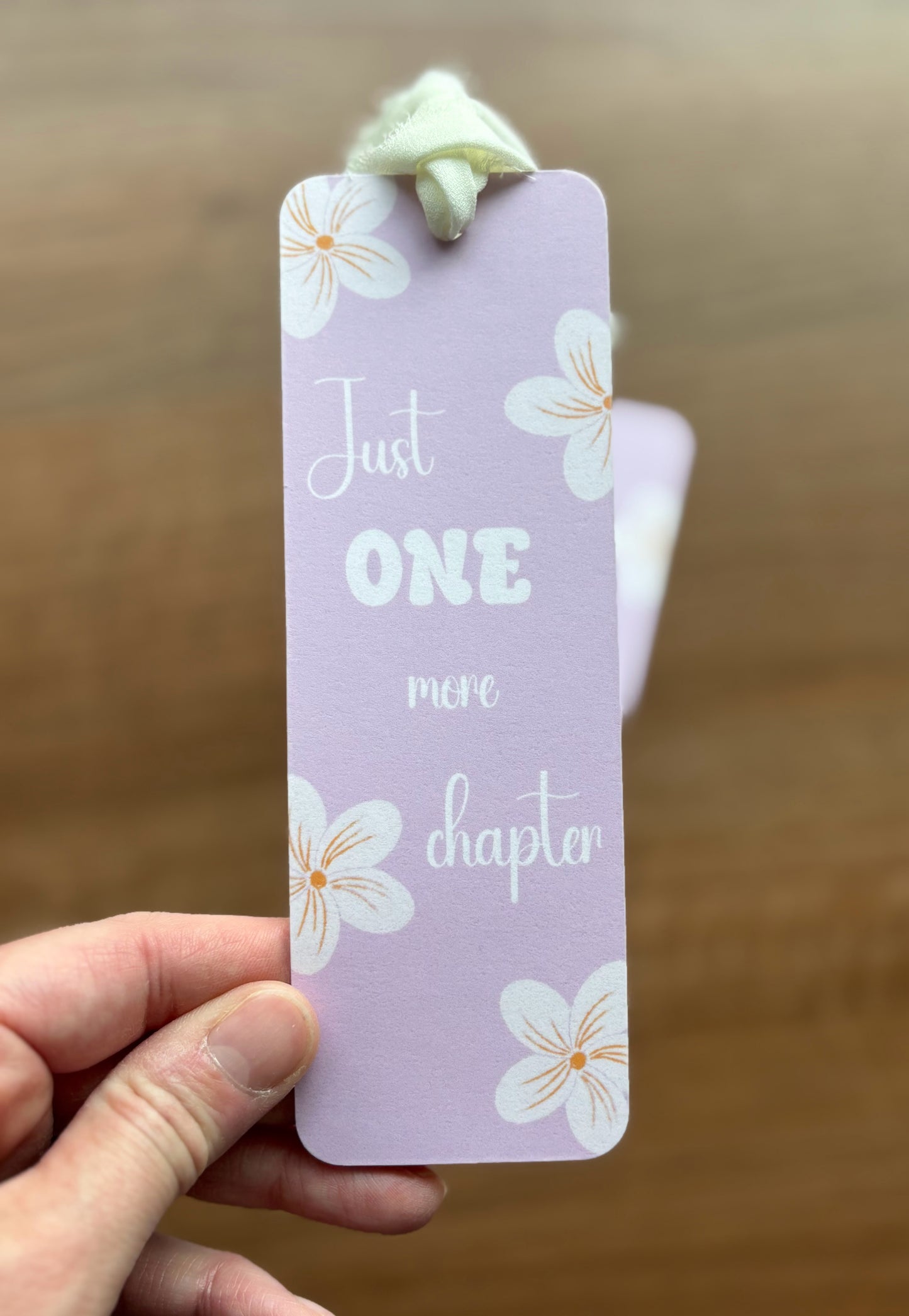 Just One More Chapter Bookmark