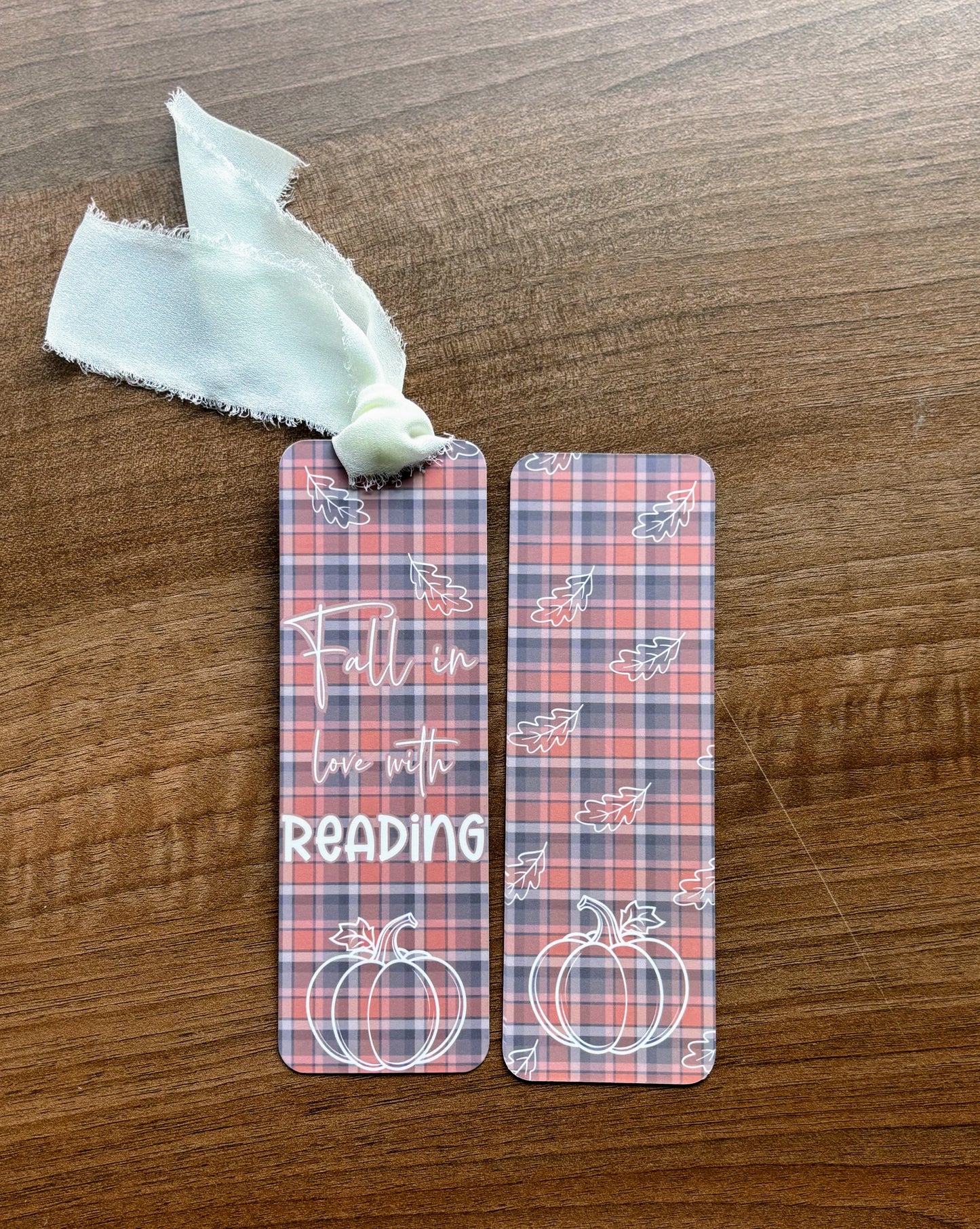 Fall in Love with Reading Bookmark