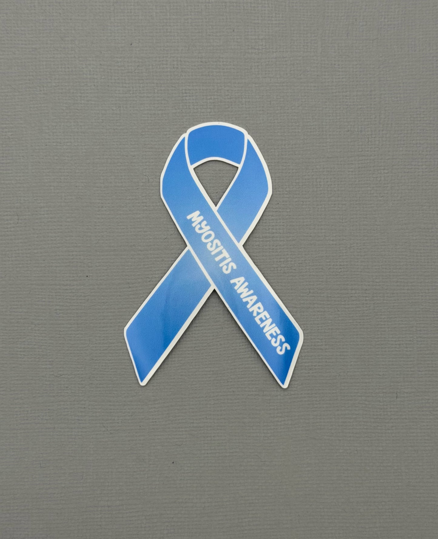 Myositis Awareness Ribbon Sticker or Magnet