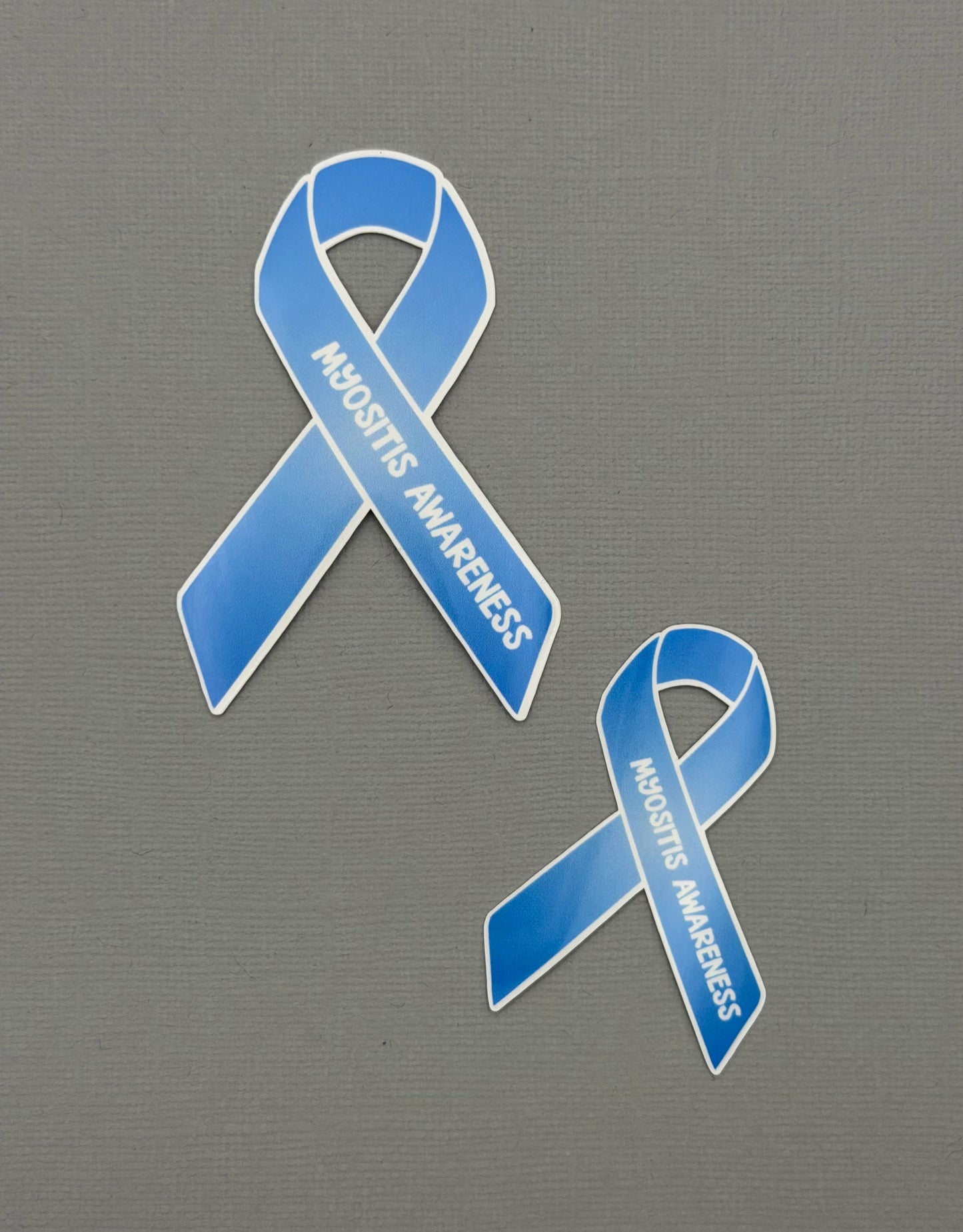 Myositis Awareness Ribbon Sticker or Magnet