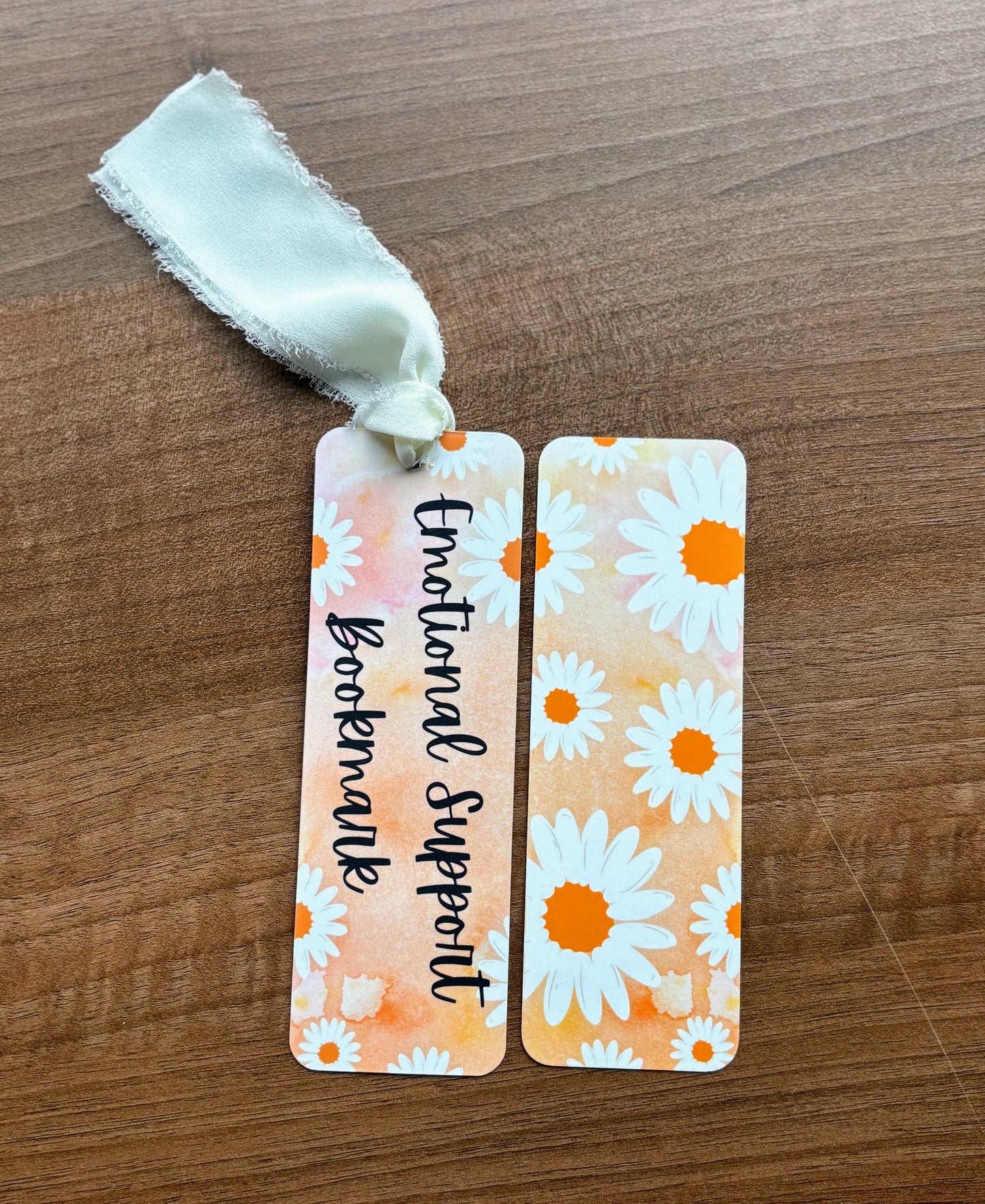 Emotional Support Bookmark