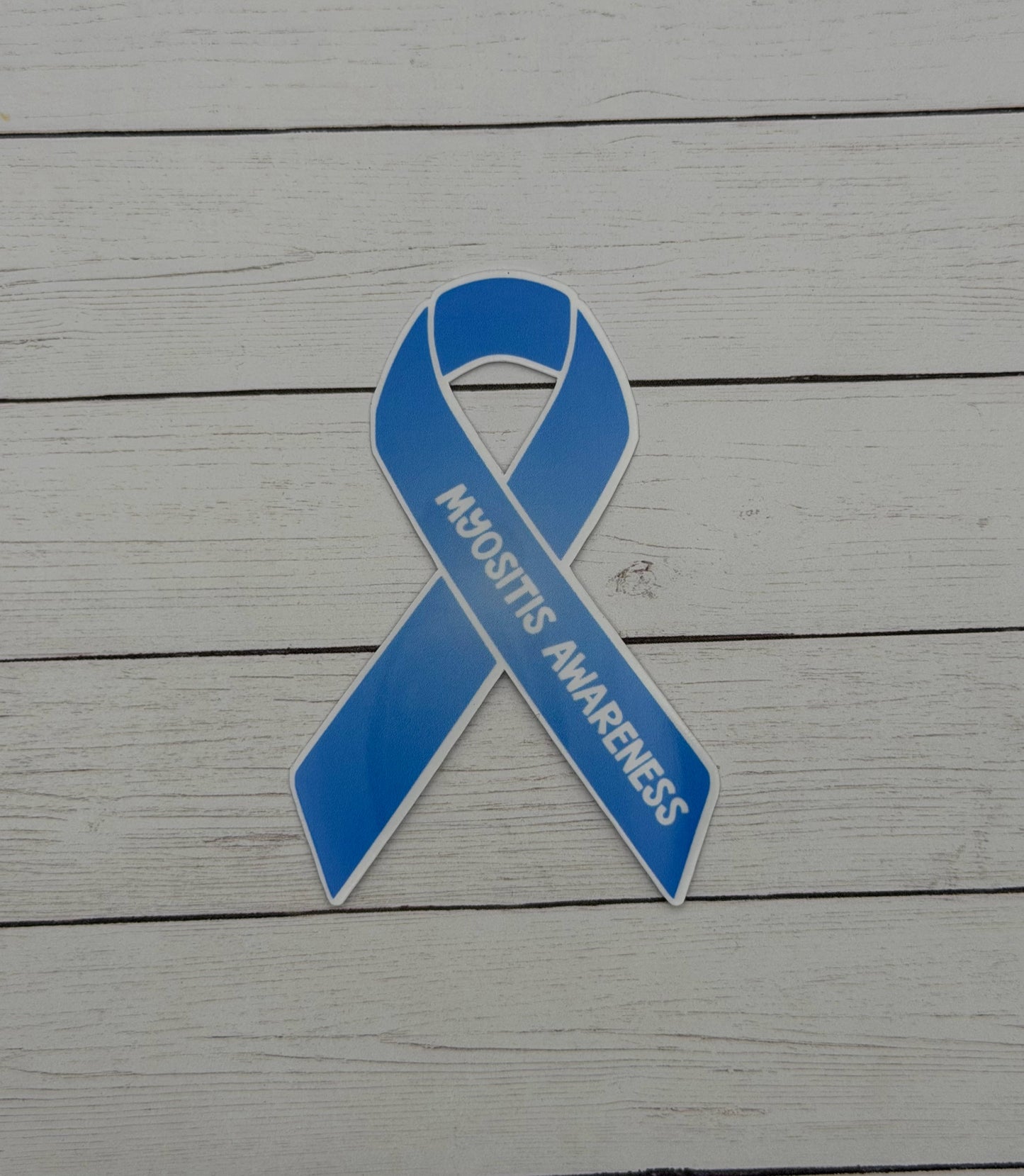 Myositis Awareness Ribbon Sticker or Magnet