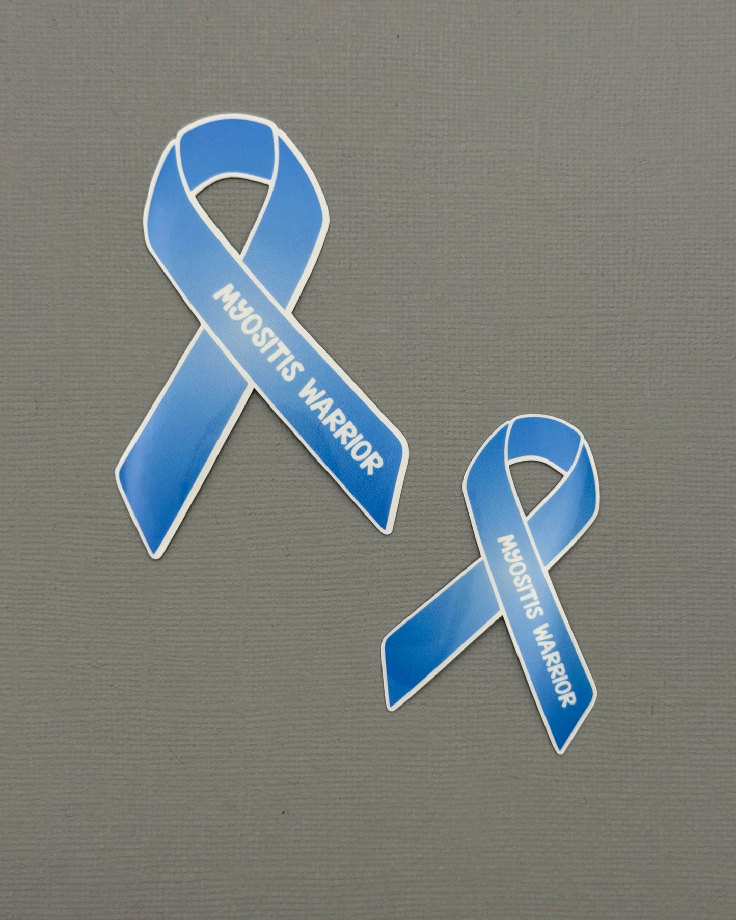 Myositis Warrior Ribbon Sticker or Magnet