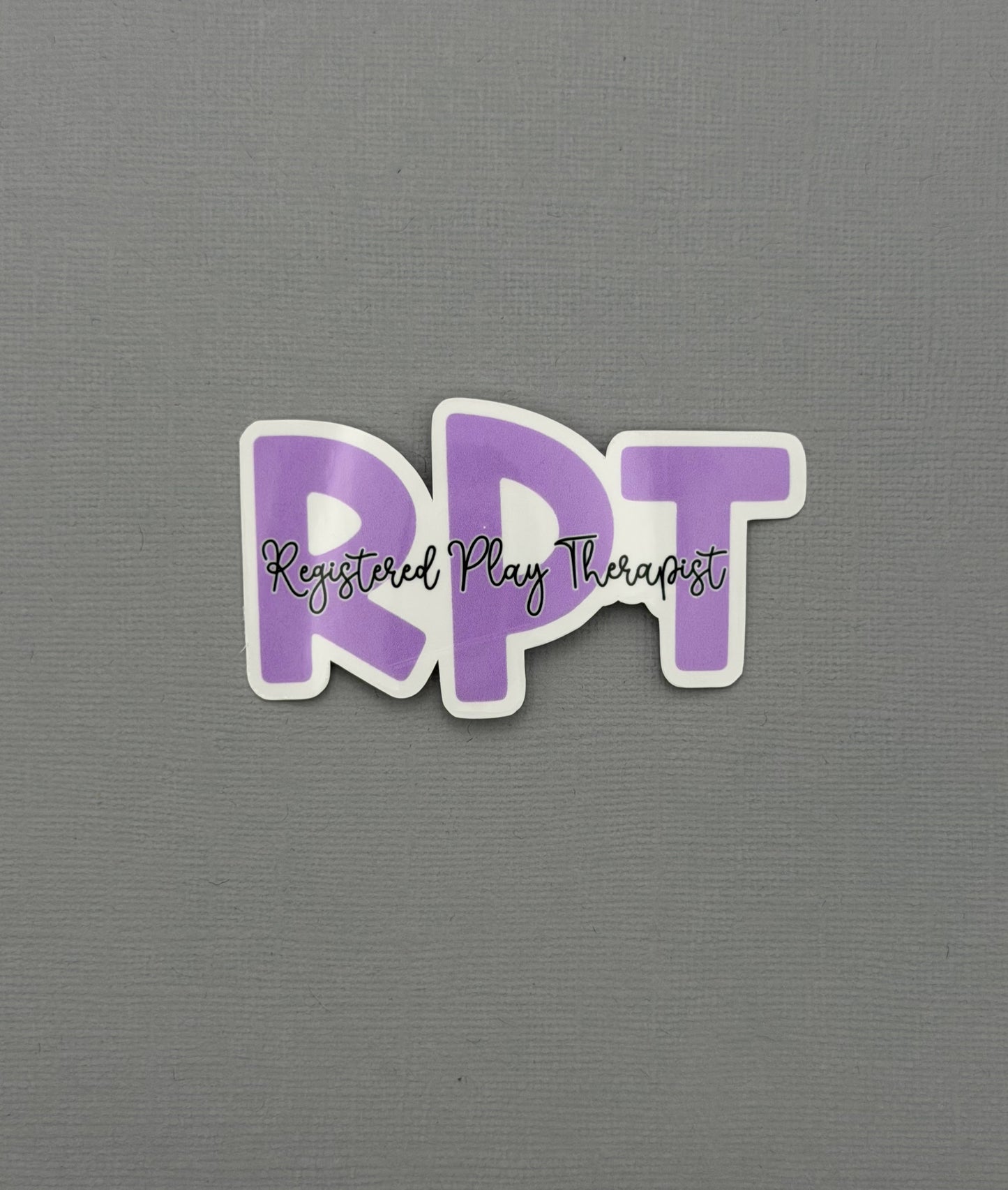 Registered Play Therapist RPT Sticker or Magnet