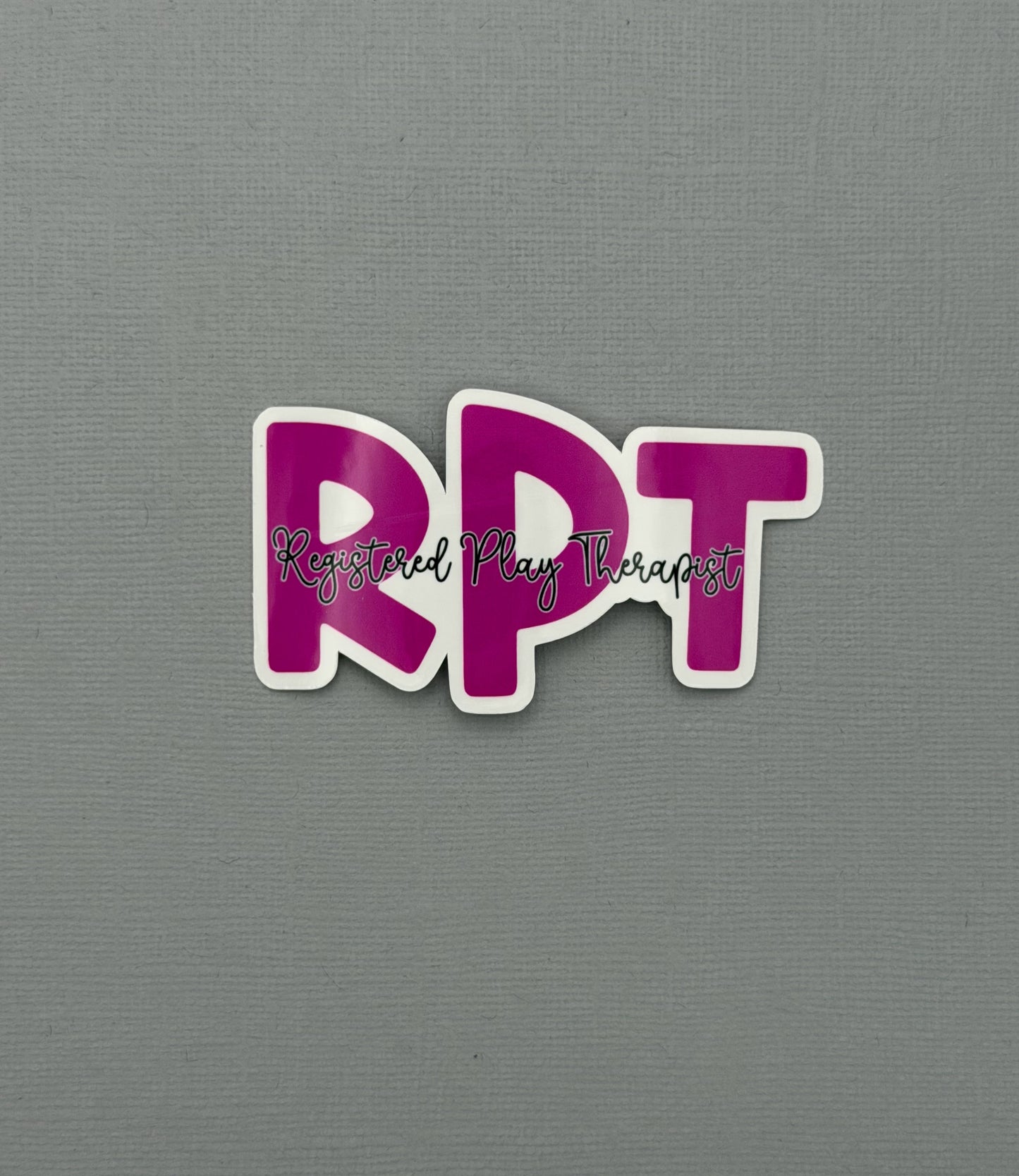 Registered Play Therapist RPT Sticker or Magnet