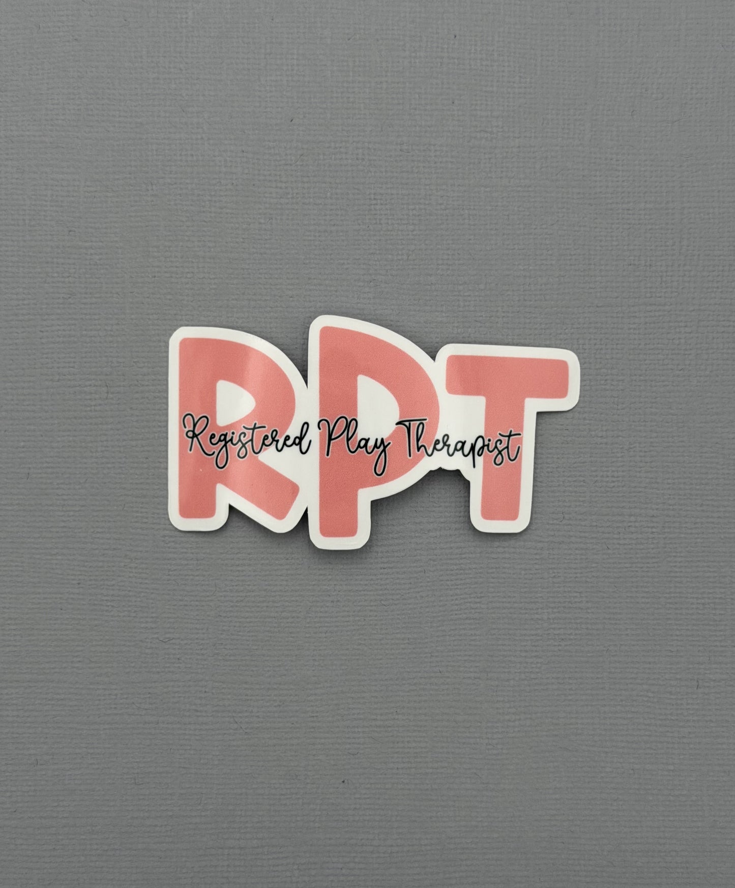 Registered Play Therapist RPT Sticker or Magnet