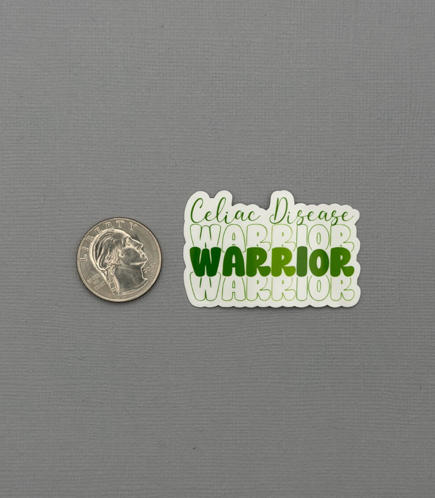 Celiac Disease Warrior Sticker or Magnet