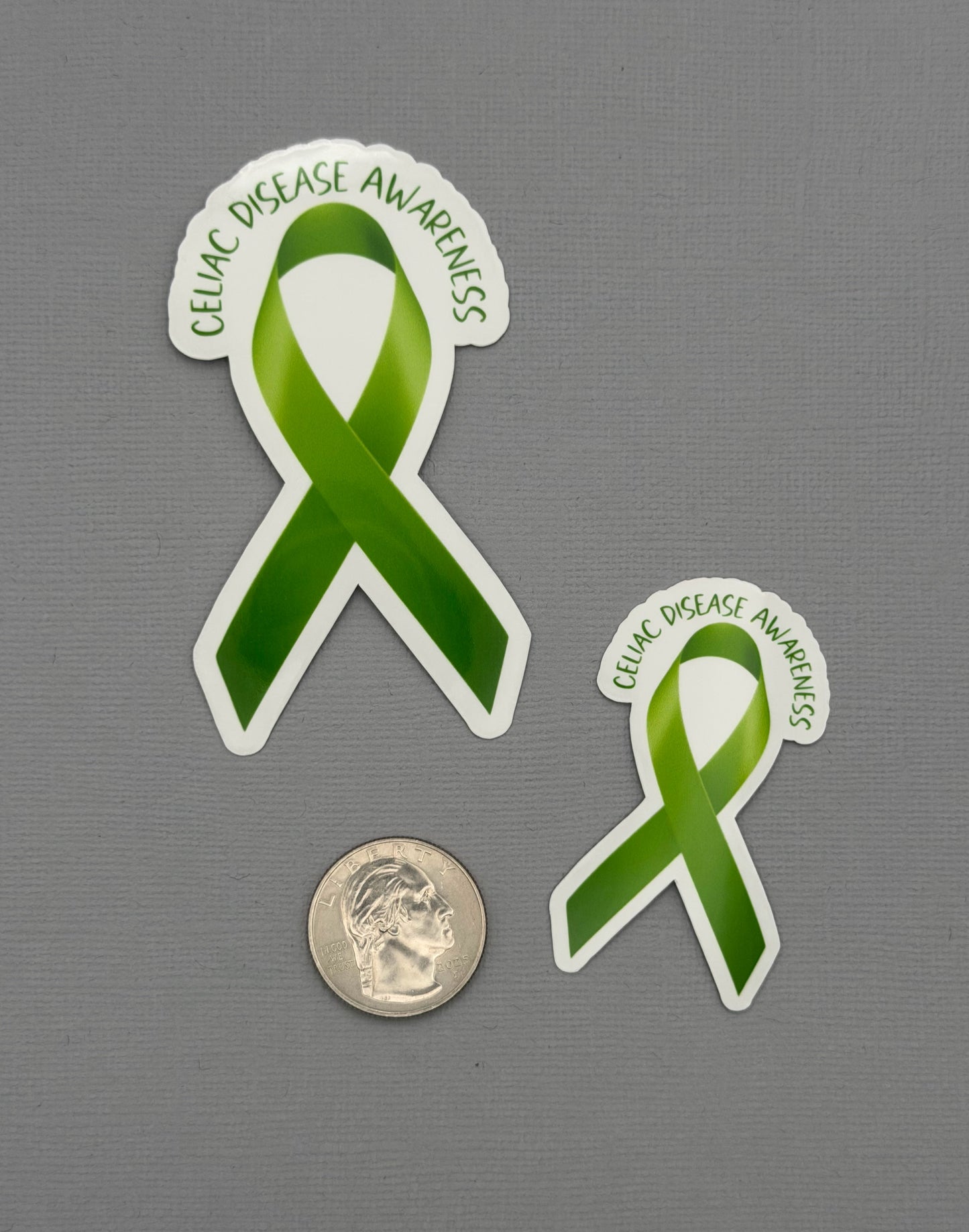 Celiac Disease Awareness Ribbon Sticker or Magnet
