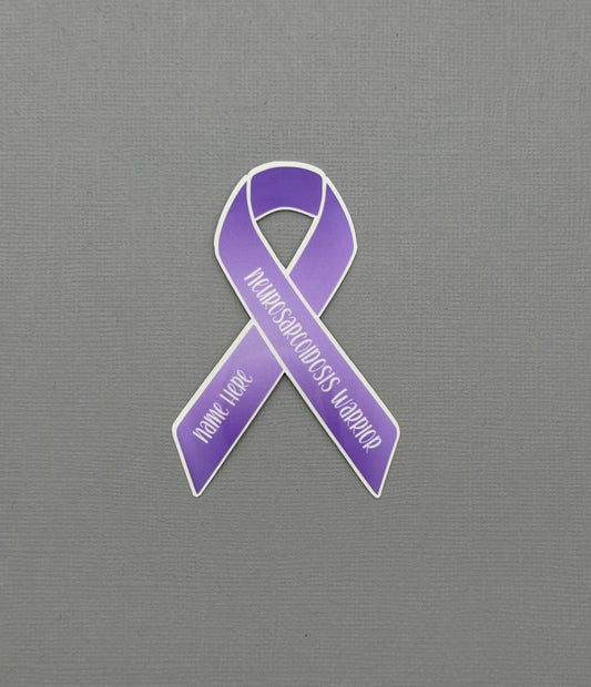Neurosarcoidosis Custom Warrior Sticker or Magnet