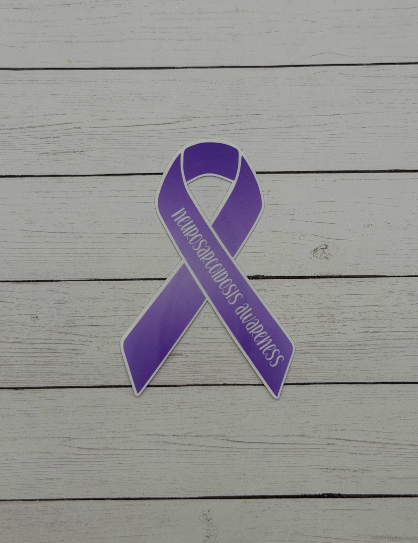 Neurosarcoidosis Awareness Ribbon Sticker or Magnet