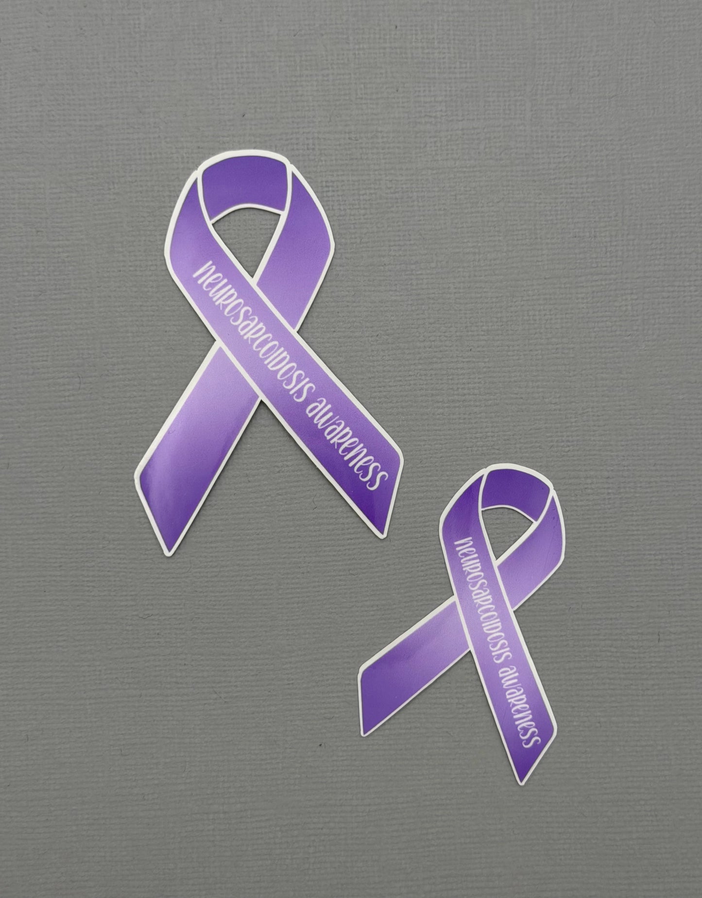 Neurosarcoidosis Awareness Ribbon Sticker or Magnet