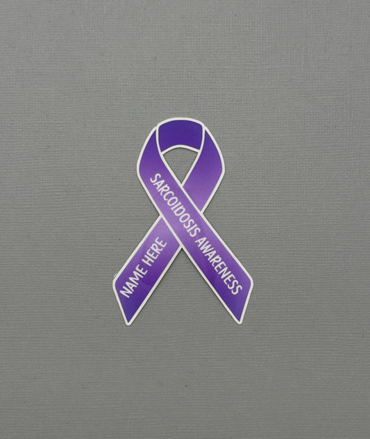 Sarcoidosis Custom Awareness Sticker or Magnet