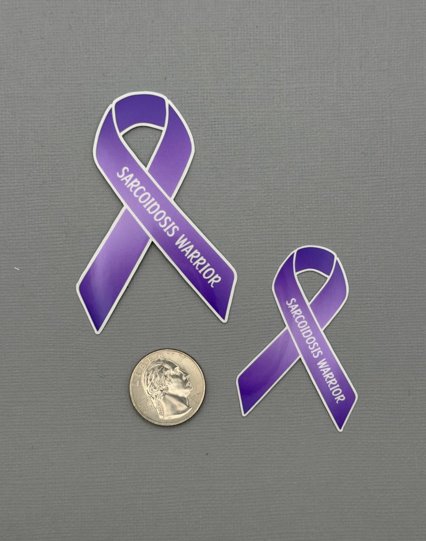 Sarcoidosis Warrior Ribbon Sticker or Magnet