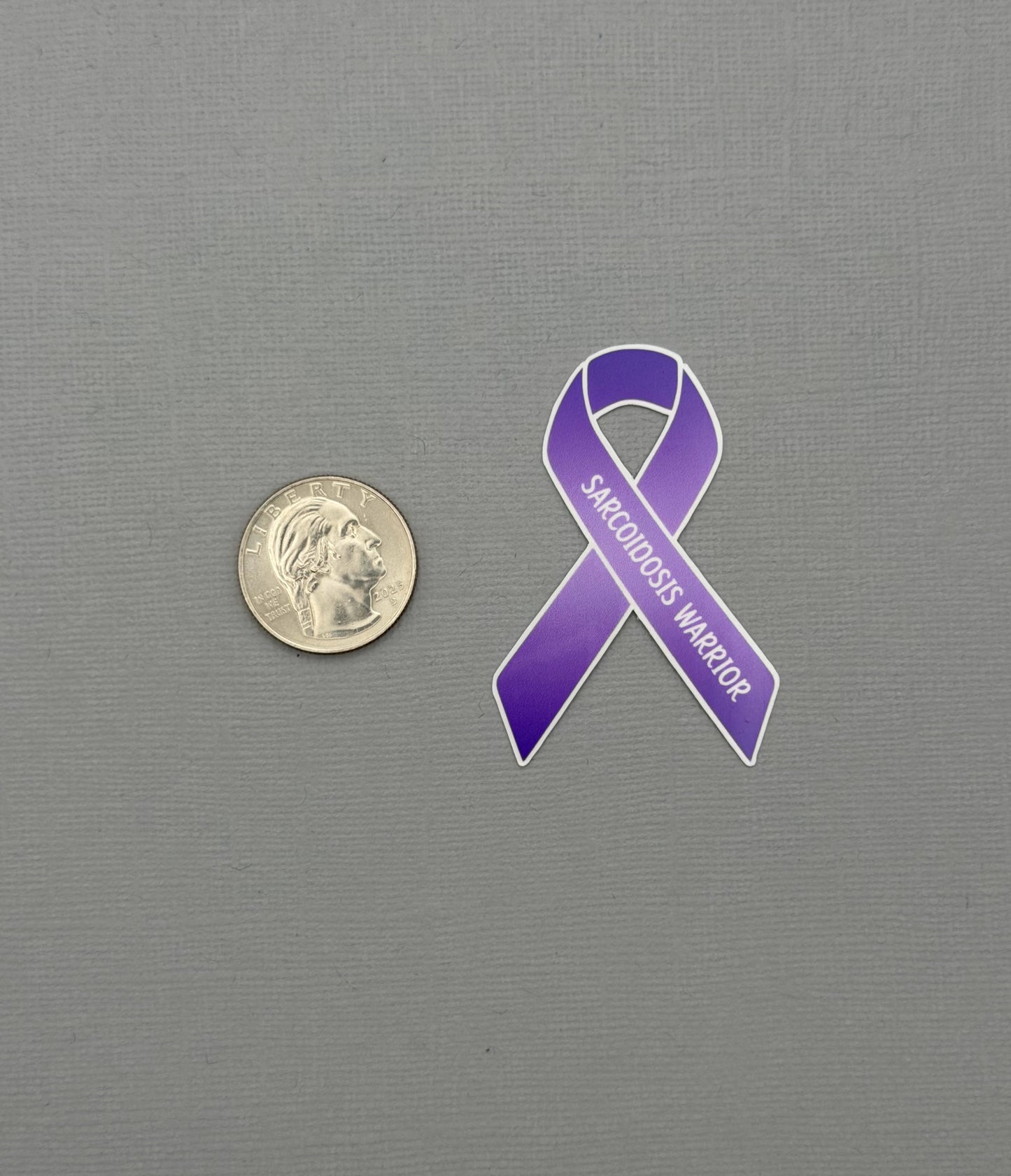 Sarcoidosis Warrior Ribbon Sticker or Magnet