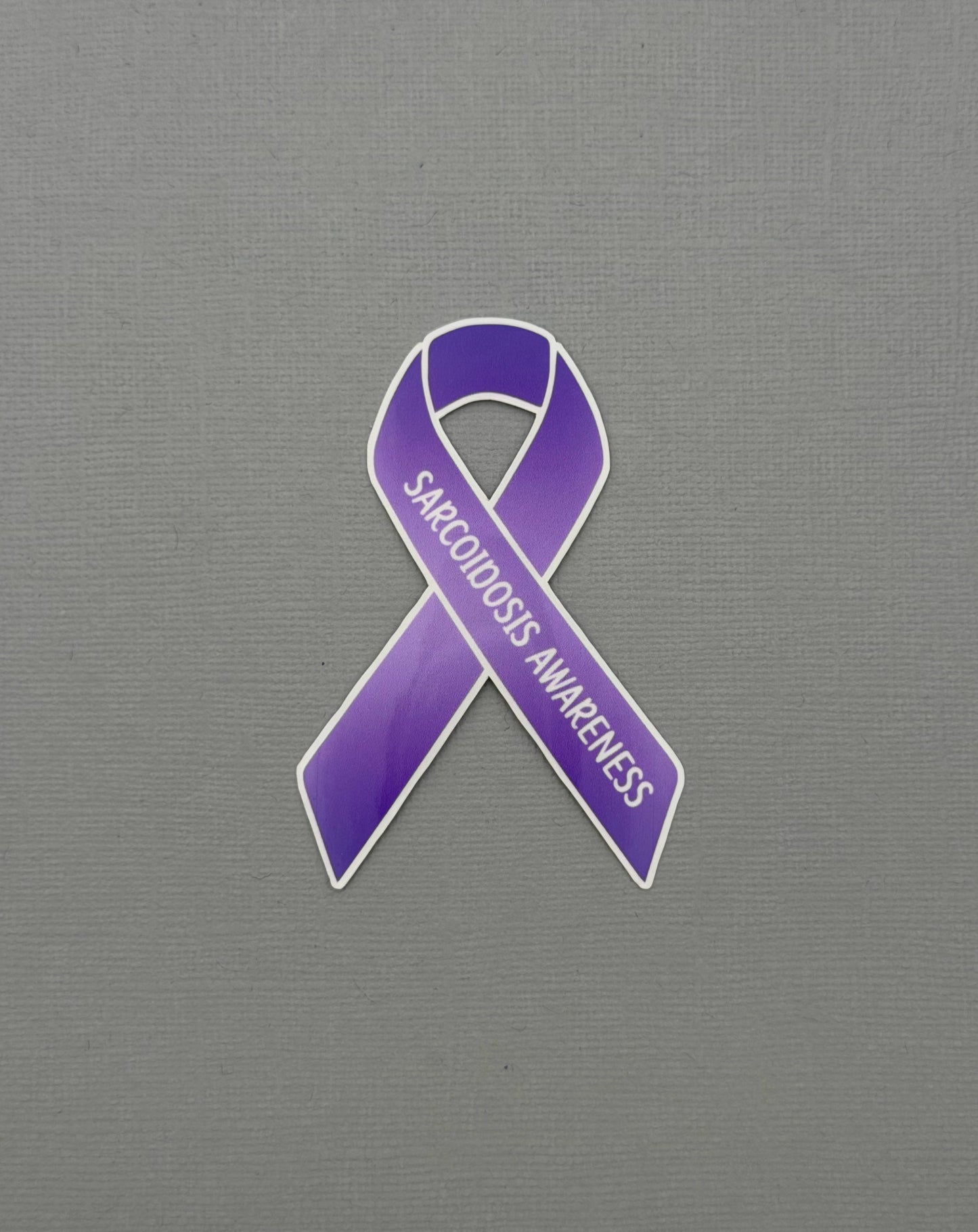 Sarcoidosis Awareness Ribbon Sticker or Magnet