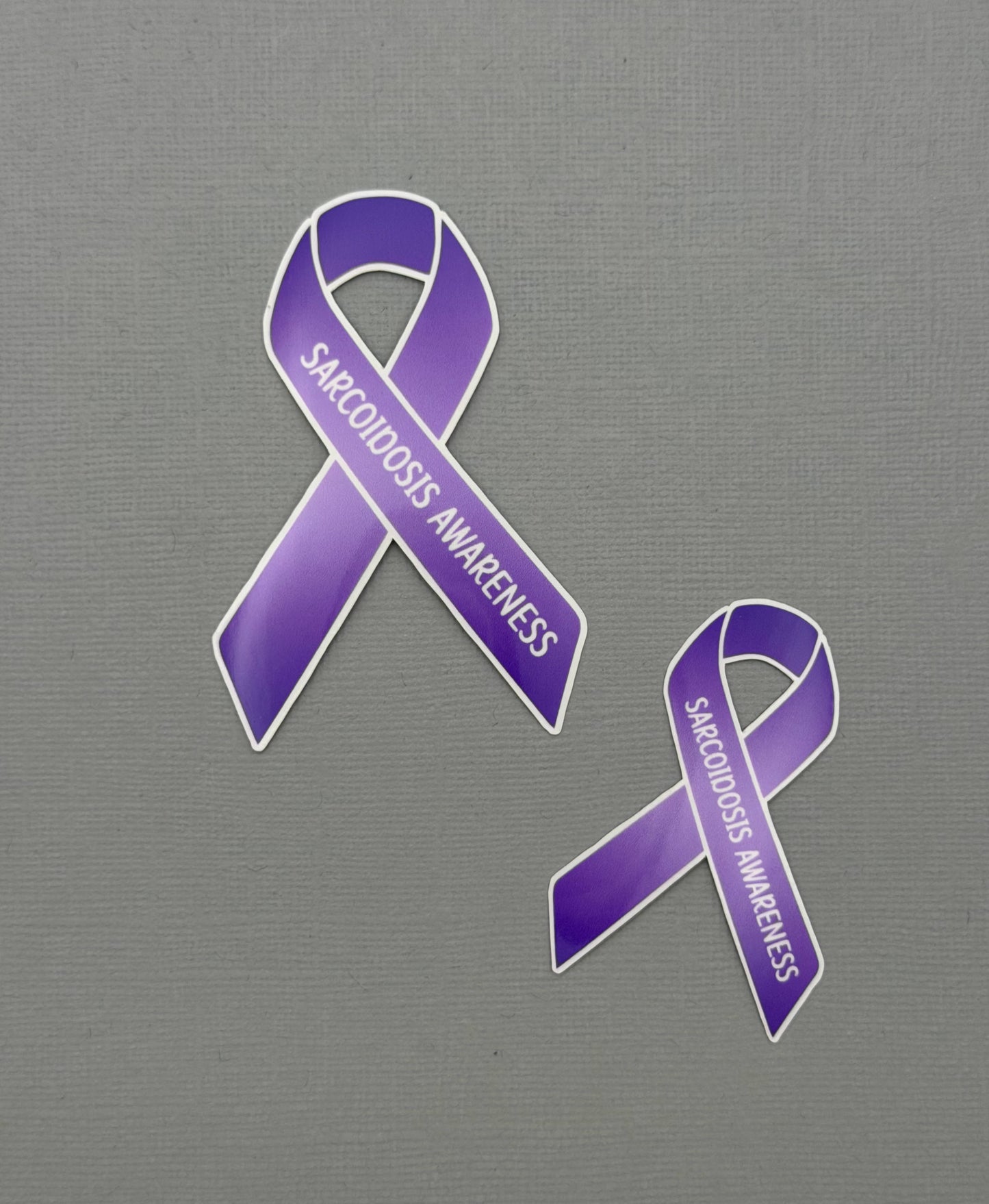 Sarcoidosis Awareness Ribbon Sticker or Magnet