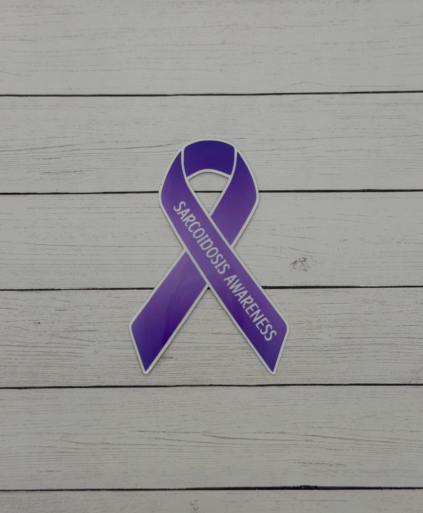 Sarcoidosis Awareness Ribbon Sticker or Magnet