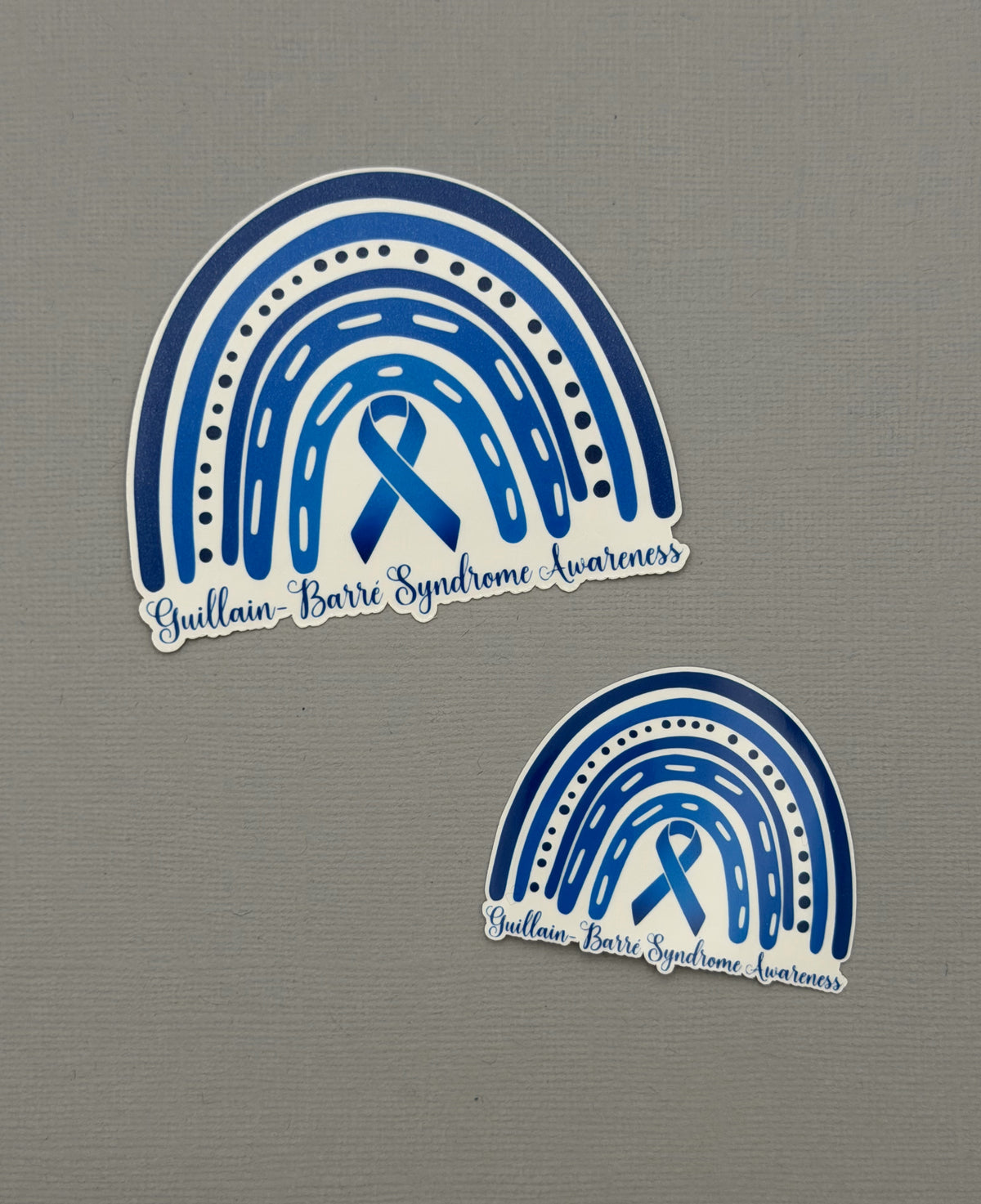 Guillain-Barre Syndrome Awareness Rainbow Sticker or Magnet
