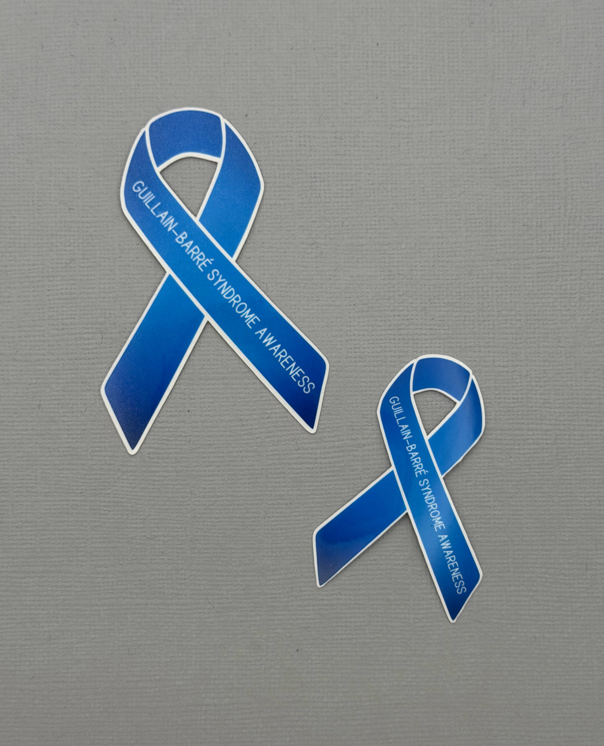 Guillain-Barre Syndrome Awareness Ribbon Sticker or Magnet