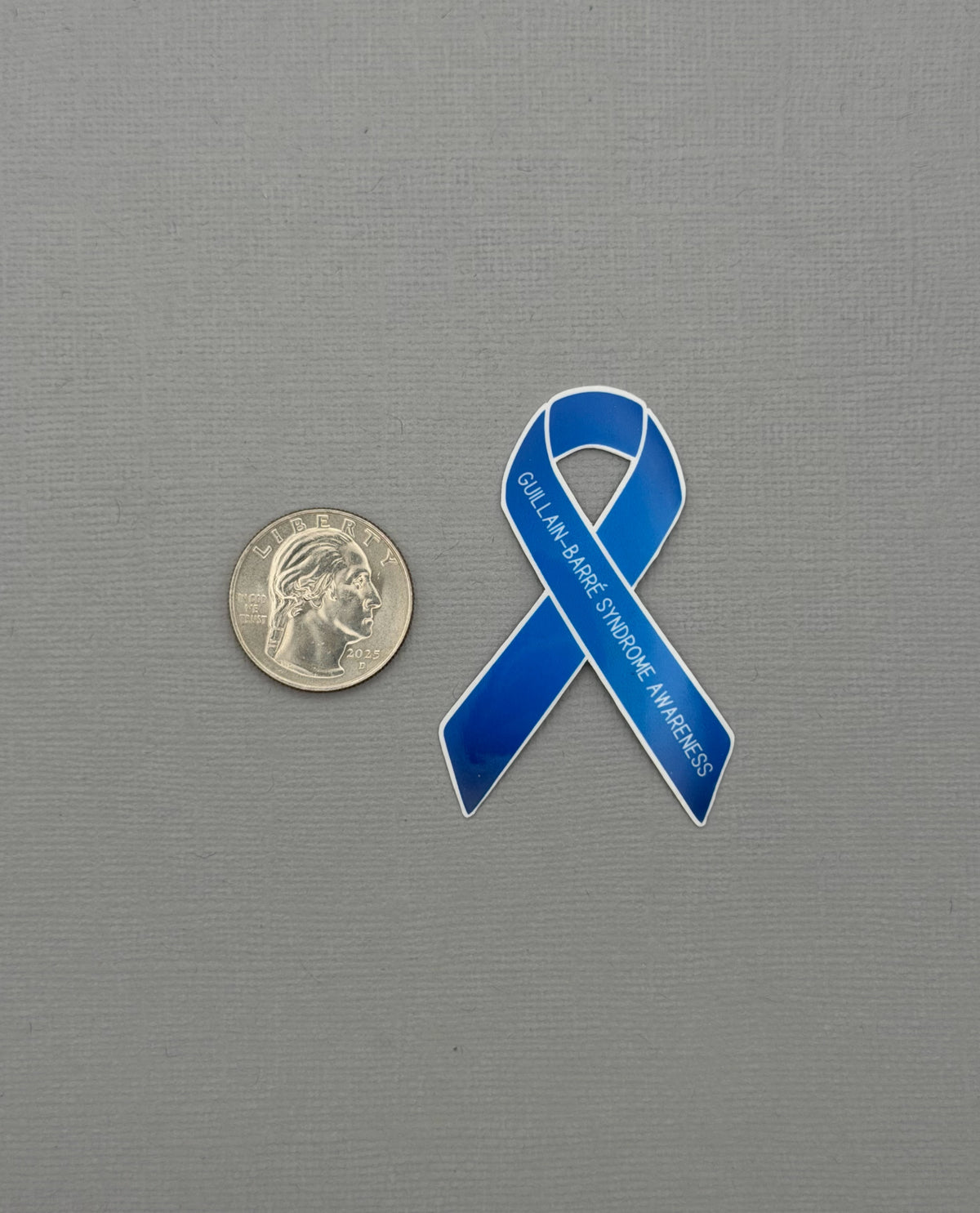 Guillain-Barre Syndrome Awareness Ribbon Sticker or Magnet