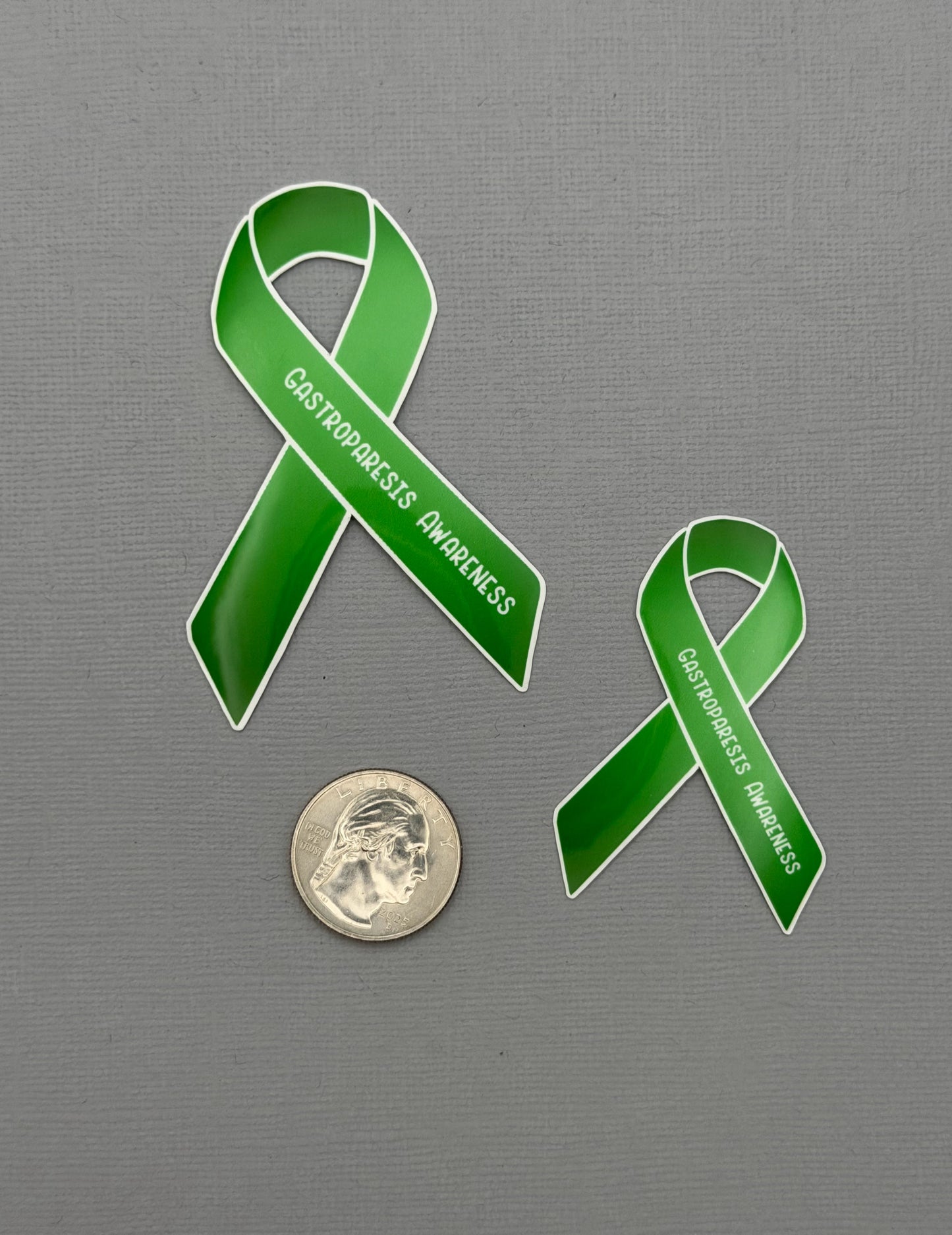 Gastroparesis Awareness Ribbon Sticker or Magnet