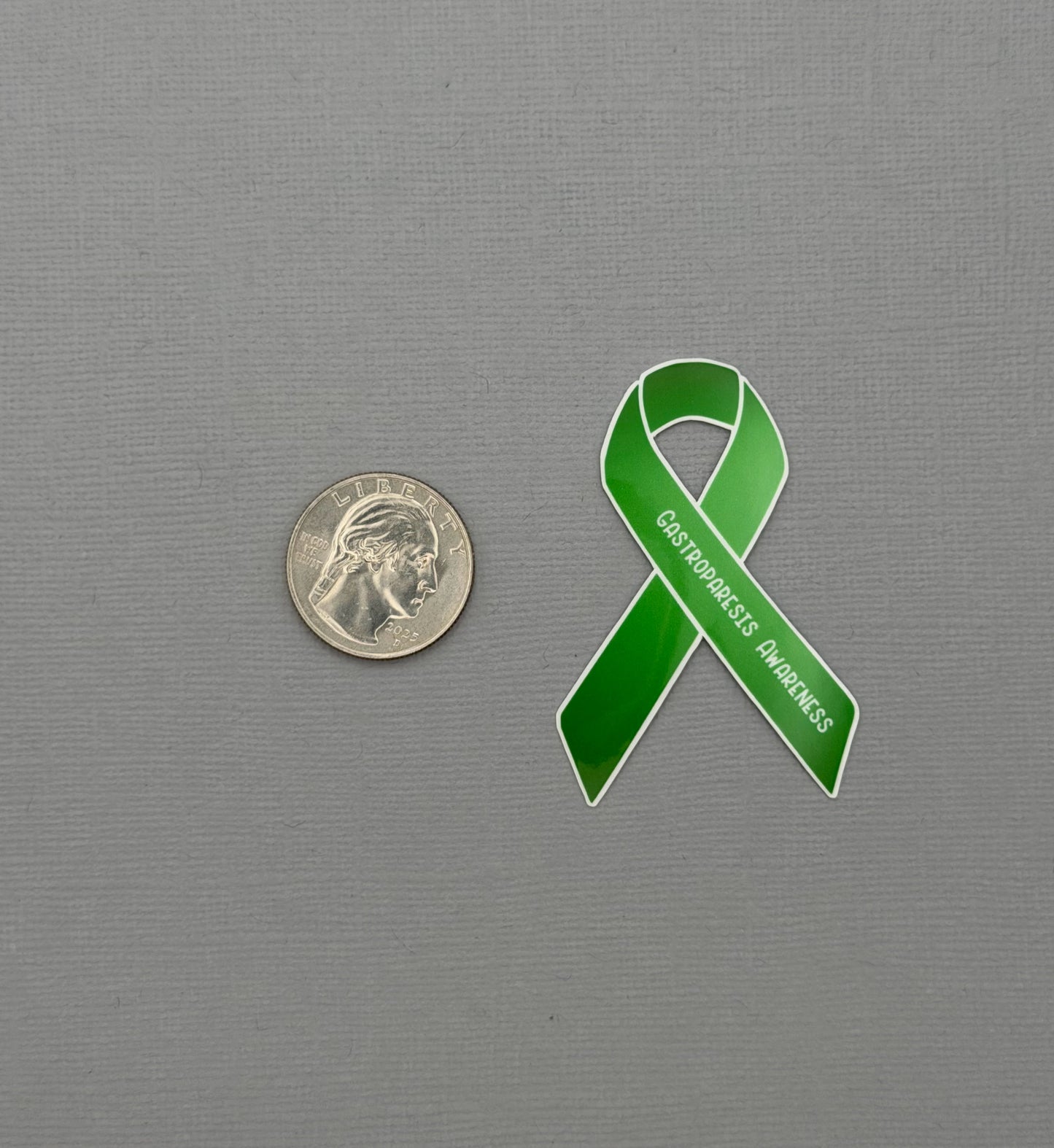 Gastroparesis Awareness Ribbon Sticker or Magnet