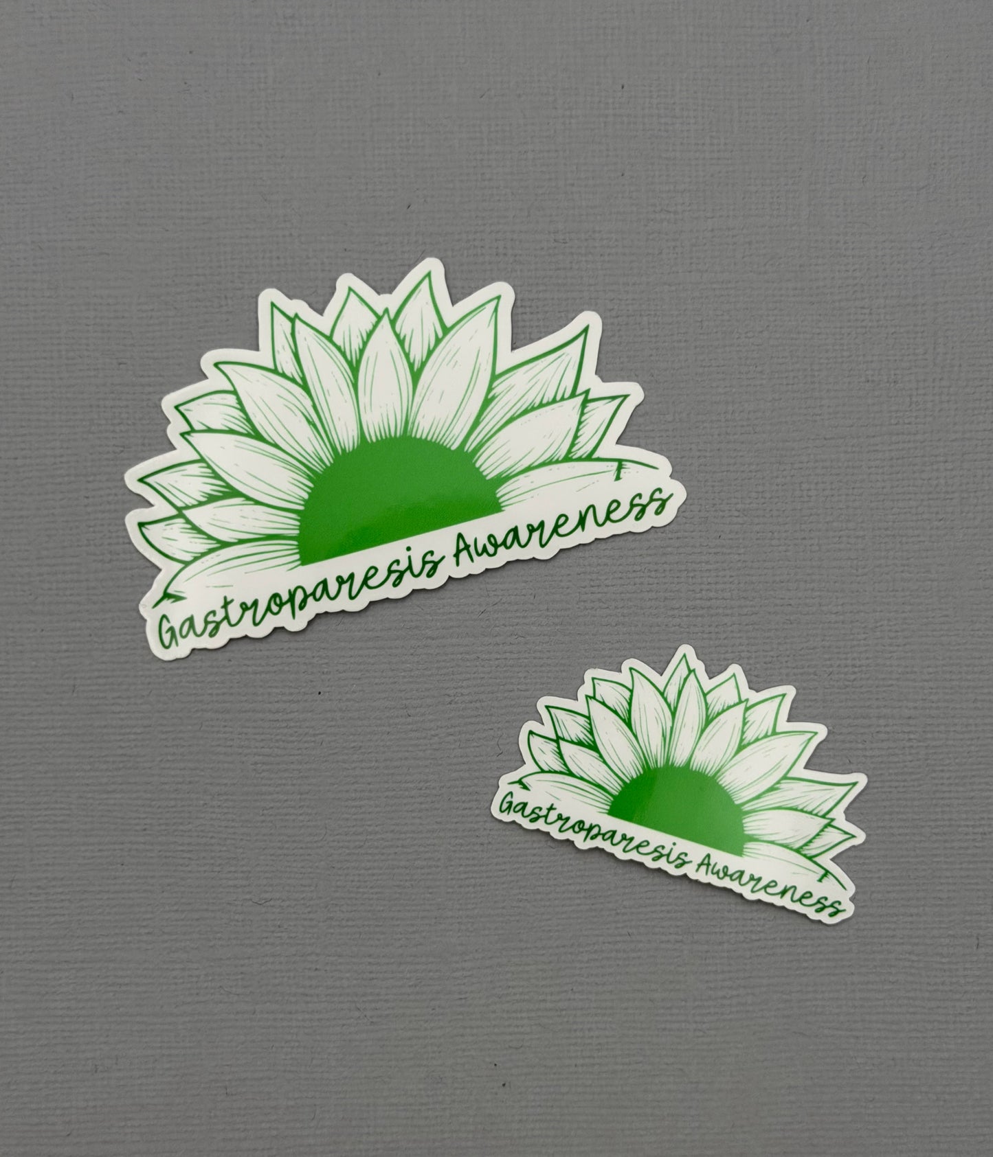 Gastroparesis Awareness Sunflower Sticker or Magnet