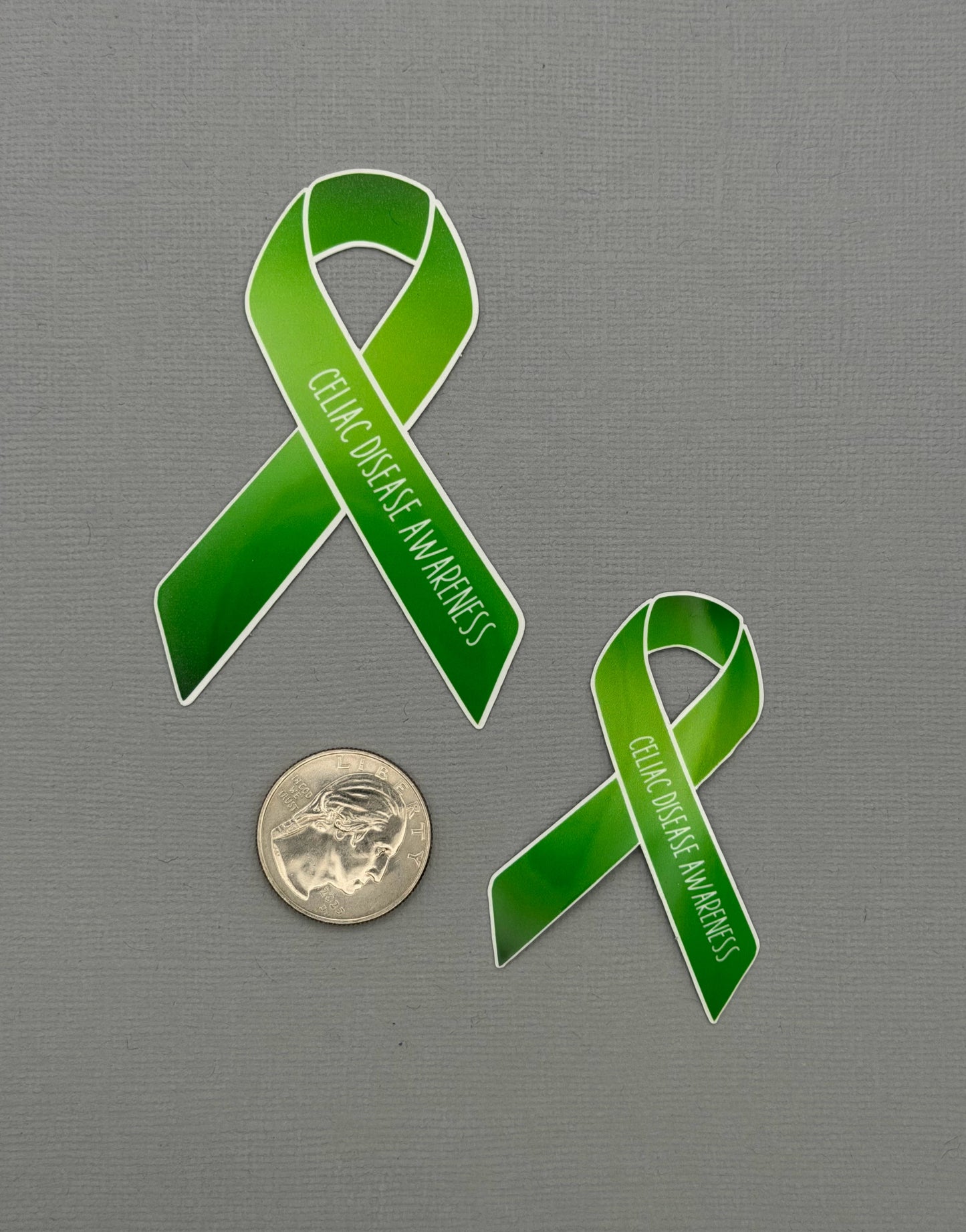 Celiac Disease Awareness Ribbon Sticker or Magnet