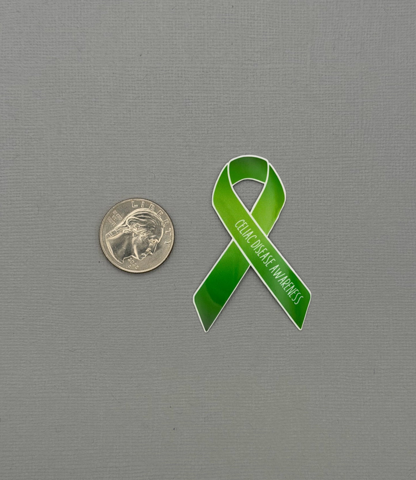 Celiac Disease Awareness Ribbon Sticker or Magnet