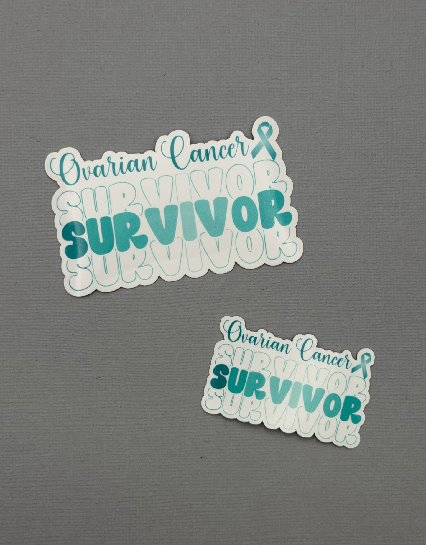 Ovarian Cancer Survivor Sticker or Magnet
