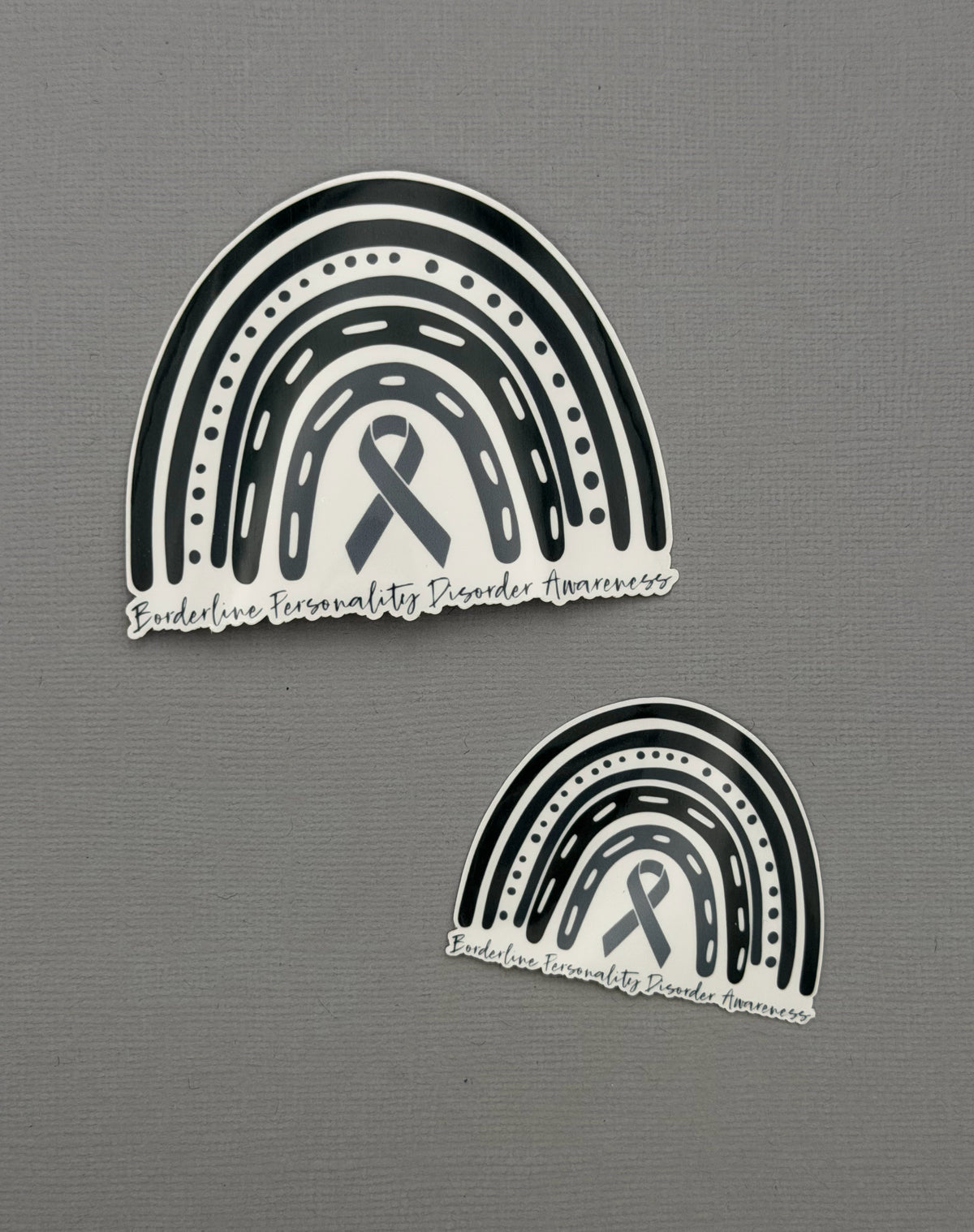 Borderline Personality Disorder Awareness Rainbow Sticker or Magnet