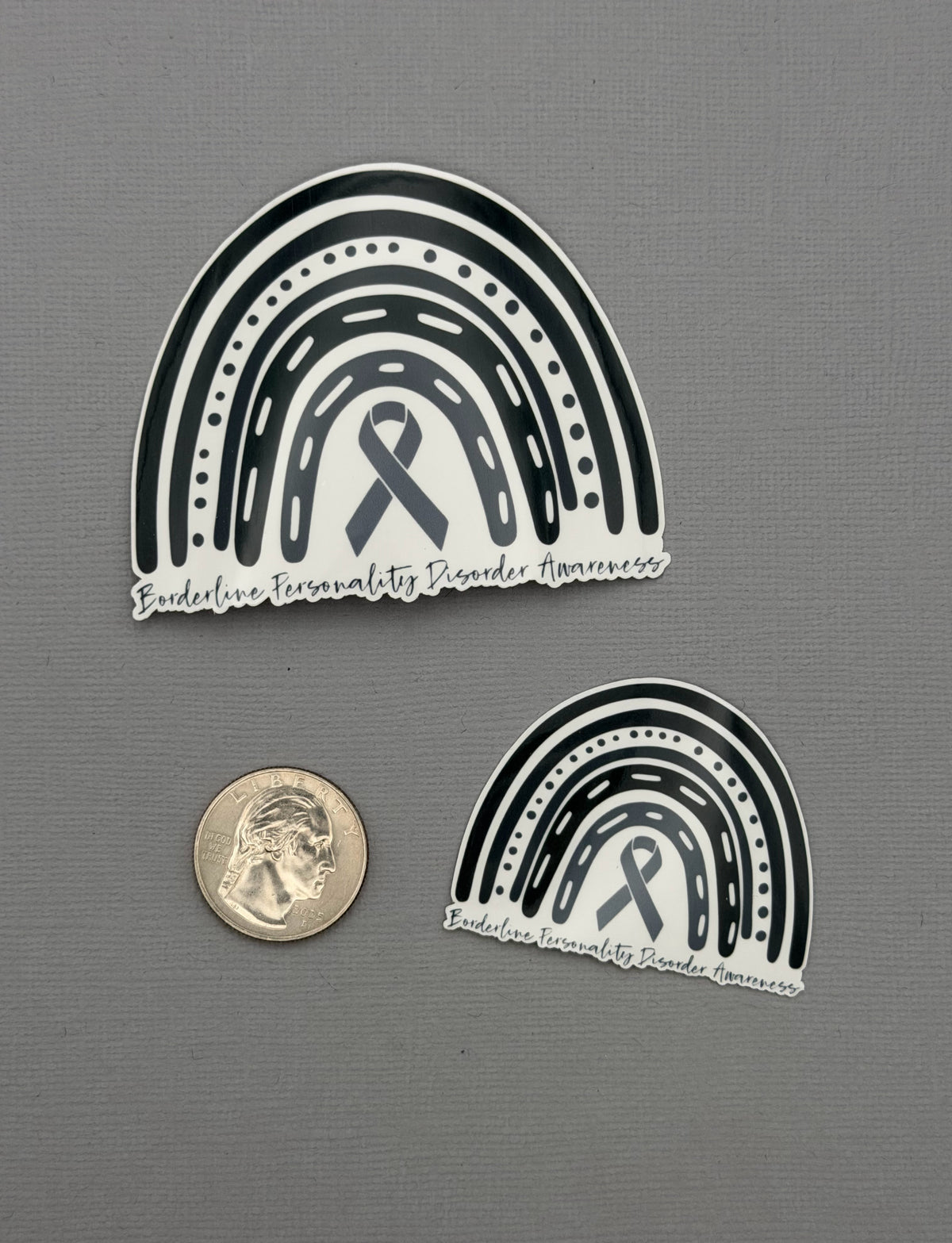 Borderline Personality Disorder Awareness Rainbow Sticker or Magnet