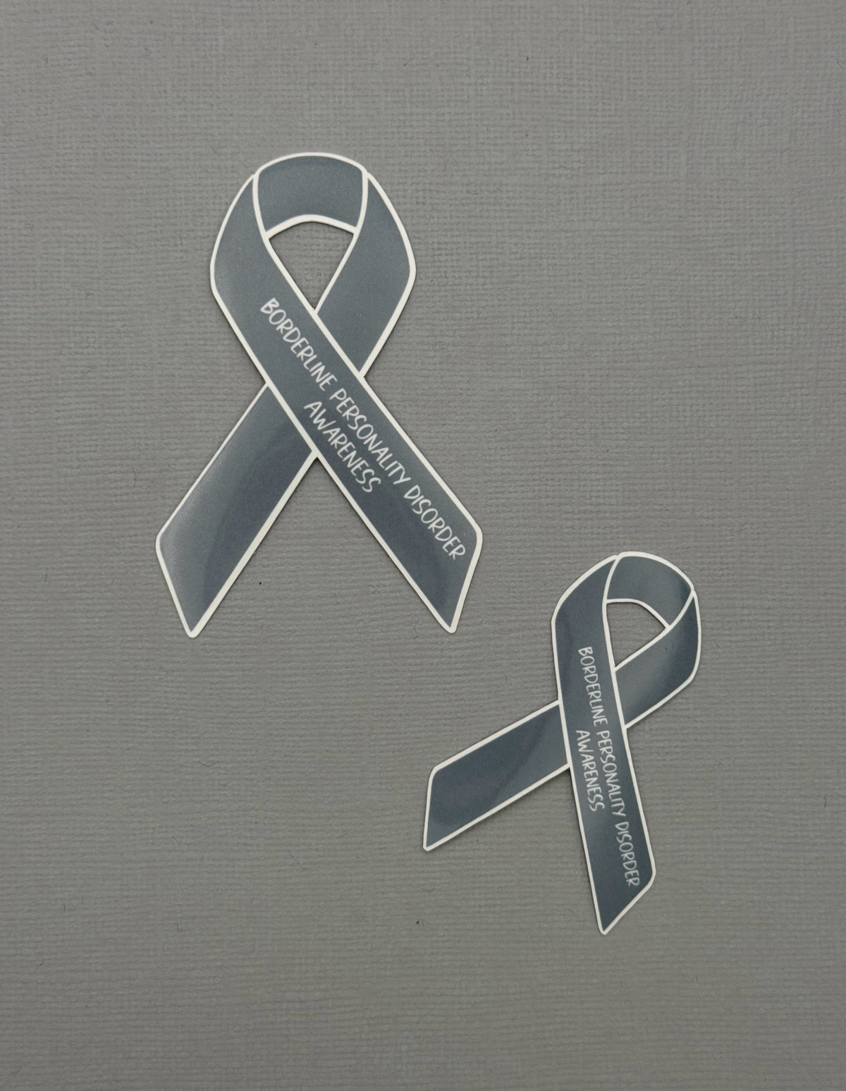 Borderline Personality Disorder Awareness Ribbon Sticker or Magnet