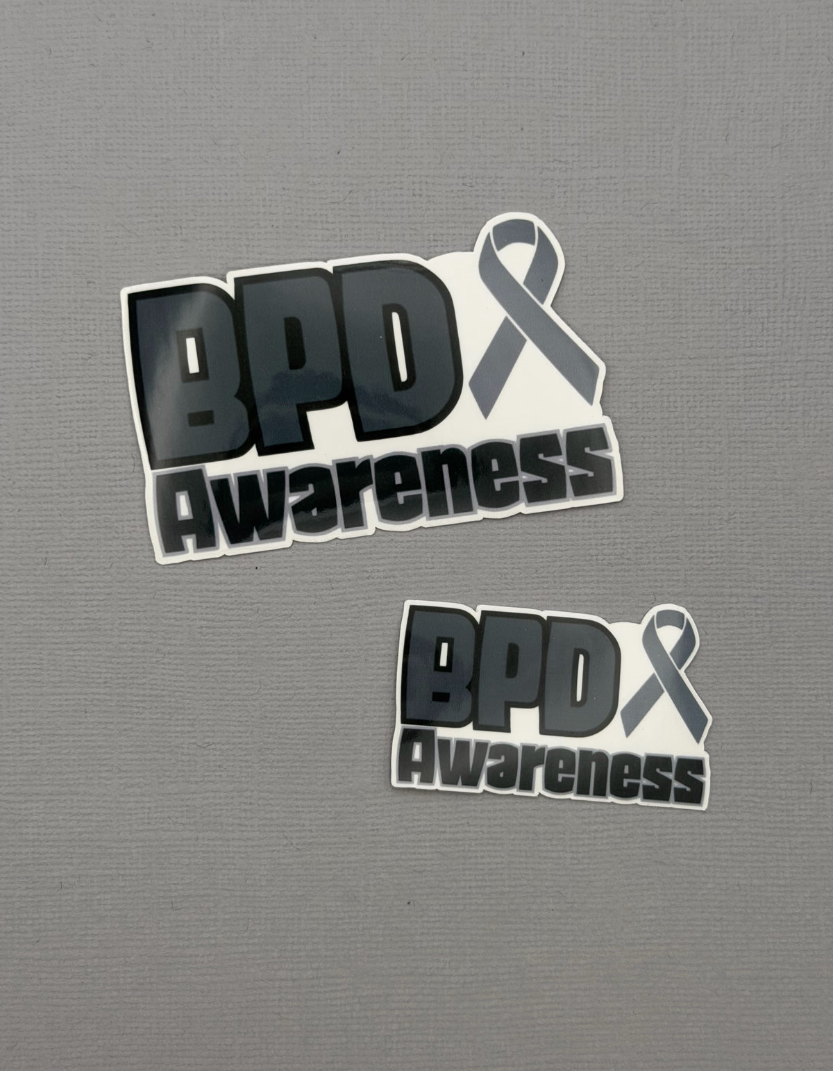 Borderline Personality Disorder Awareness with Ribbon Sticker or Magnet