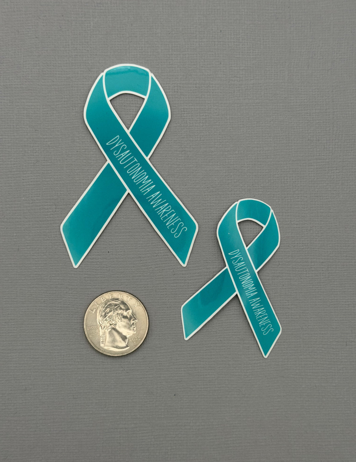 Dysautonomia Awareness Ribbon Sticker or Magnet