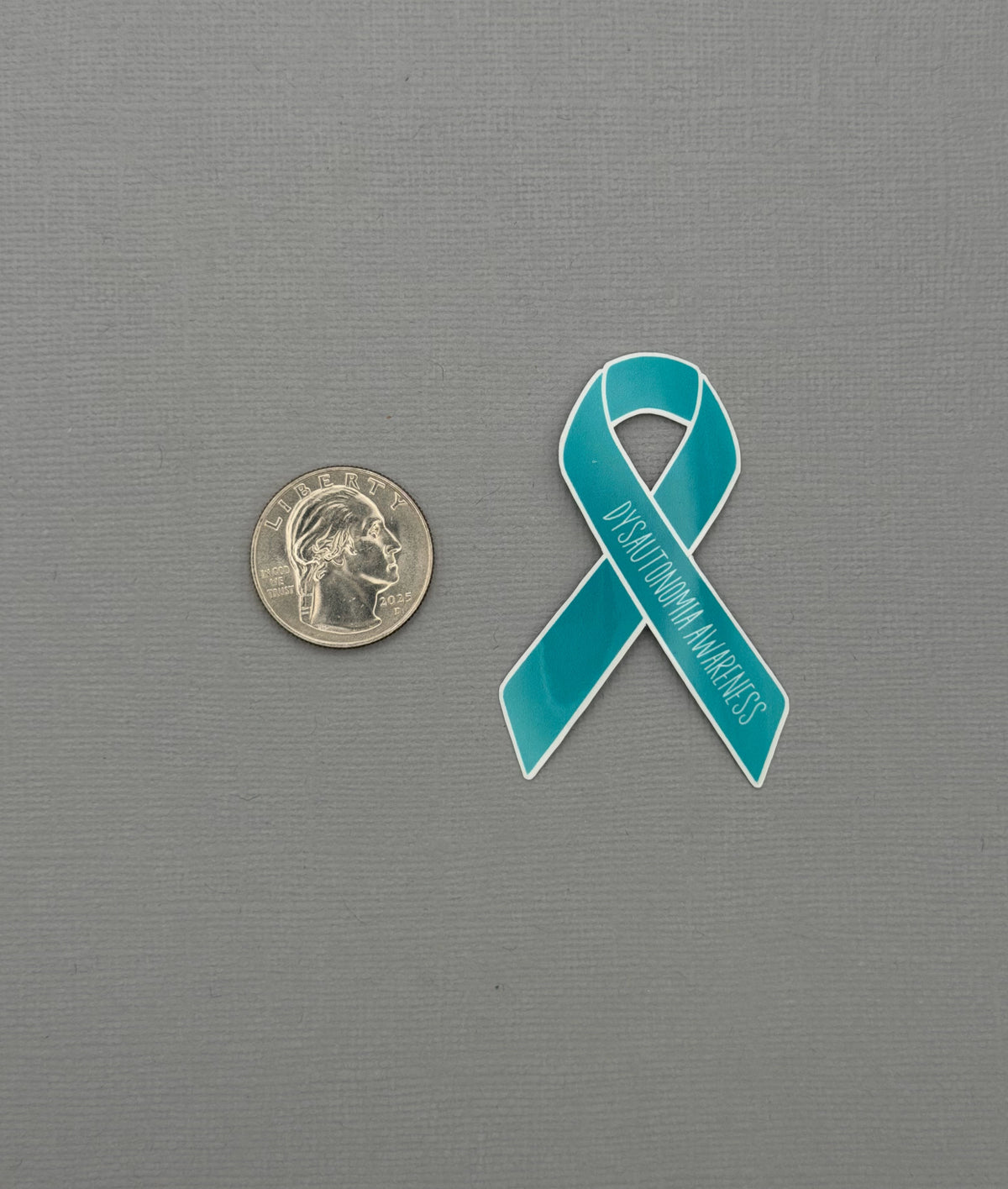 Dysautonomia Awareness Ribbon Sticker or Magnet
