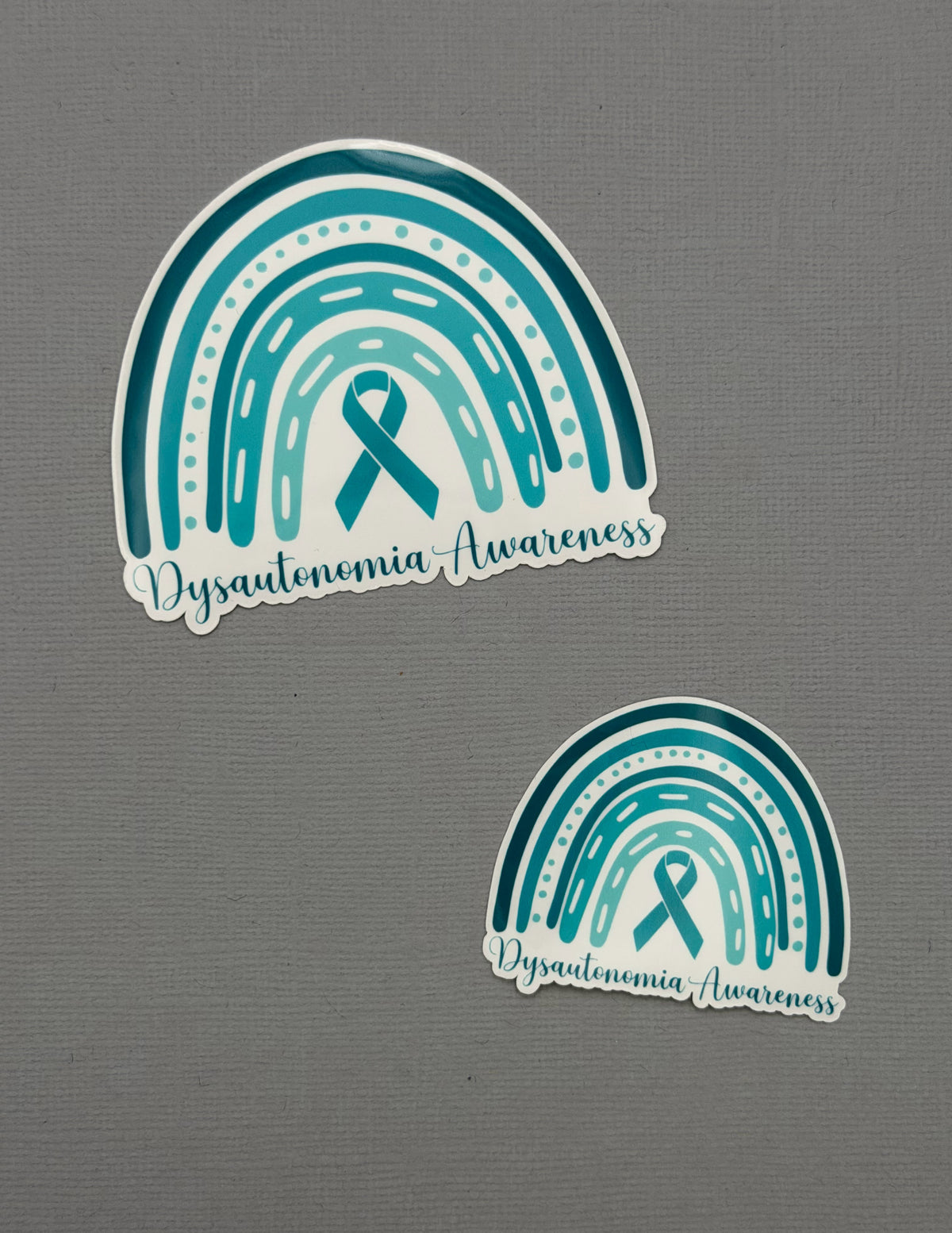 Dysautonomia Awareness Rainbow Sticker or Magnet