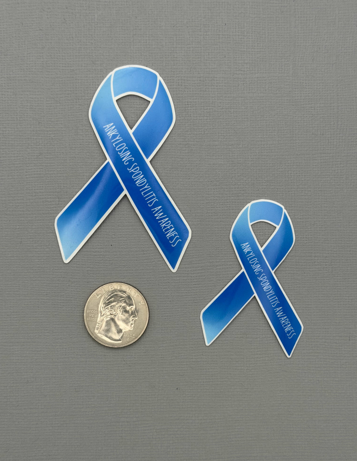 Ankylosing Spondylitis Awareness Ribbon Sticker or Magnet