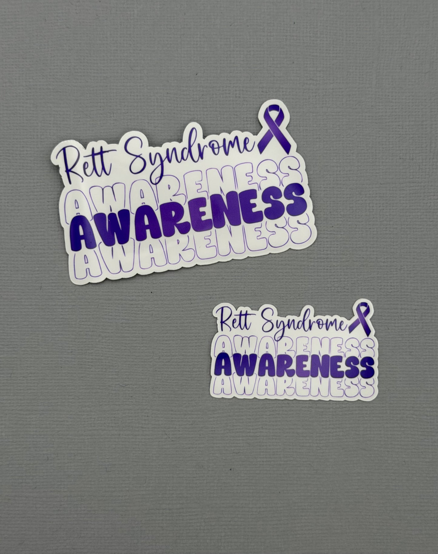 Rett Syndrome Awareness Sticker or Magnet