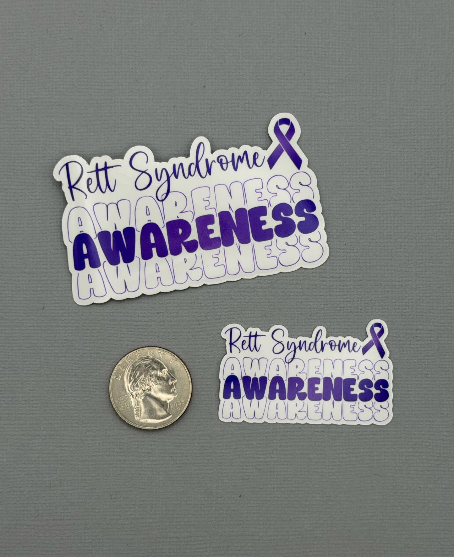 Rett Syndrome Awareness Sticker or Magnet